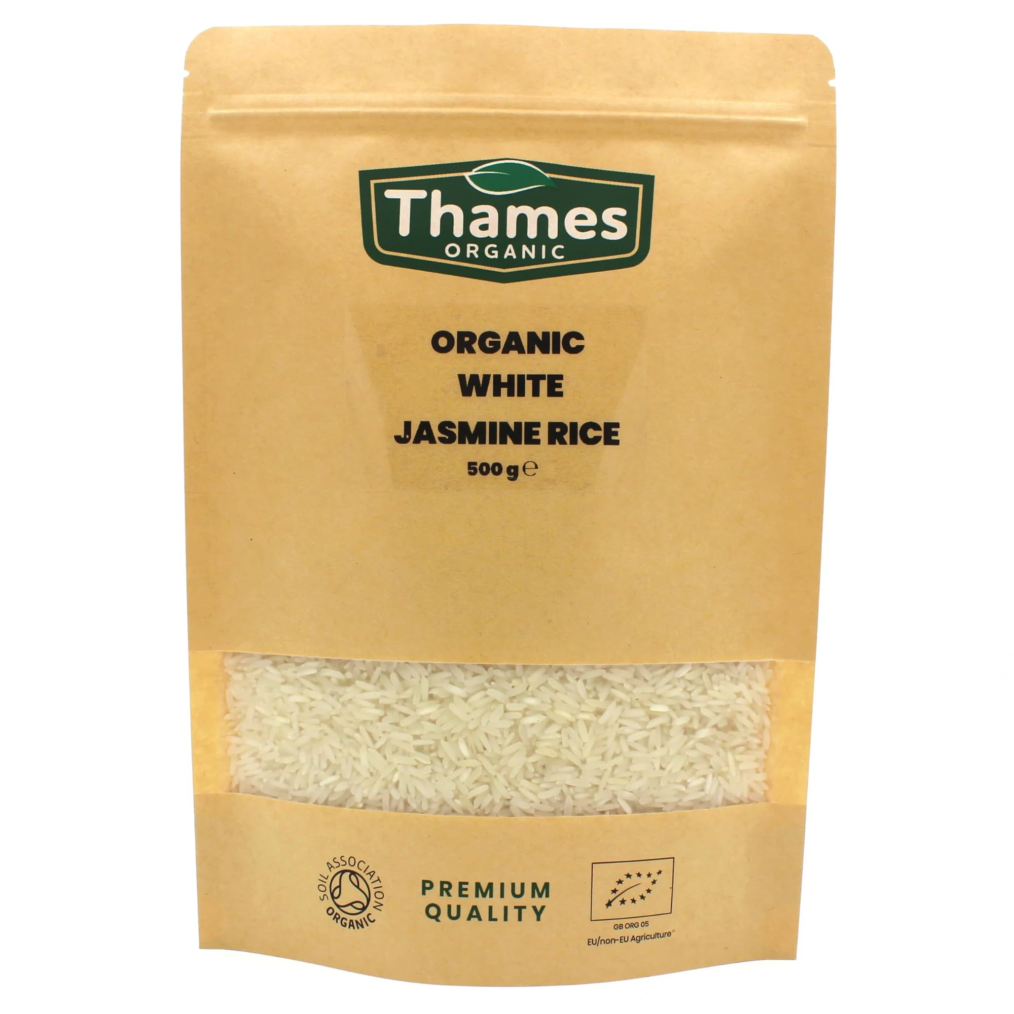 Organic Jasmine White Rice-Certified Organic, Non-GMO, Vegan, No ...
