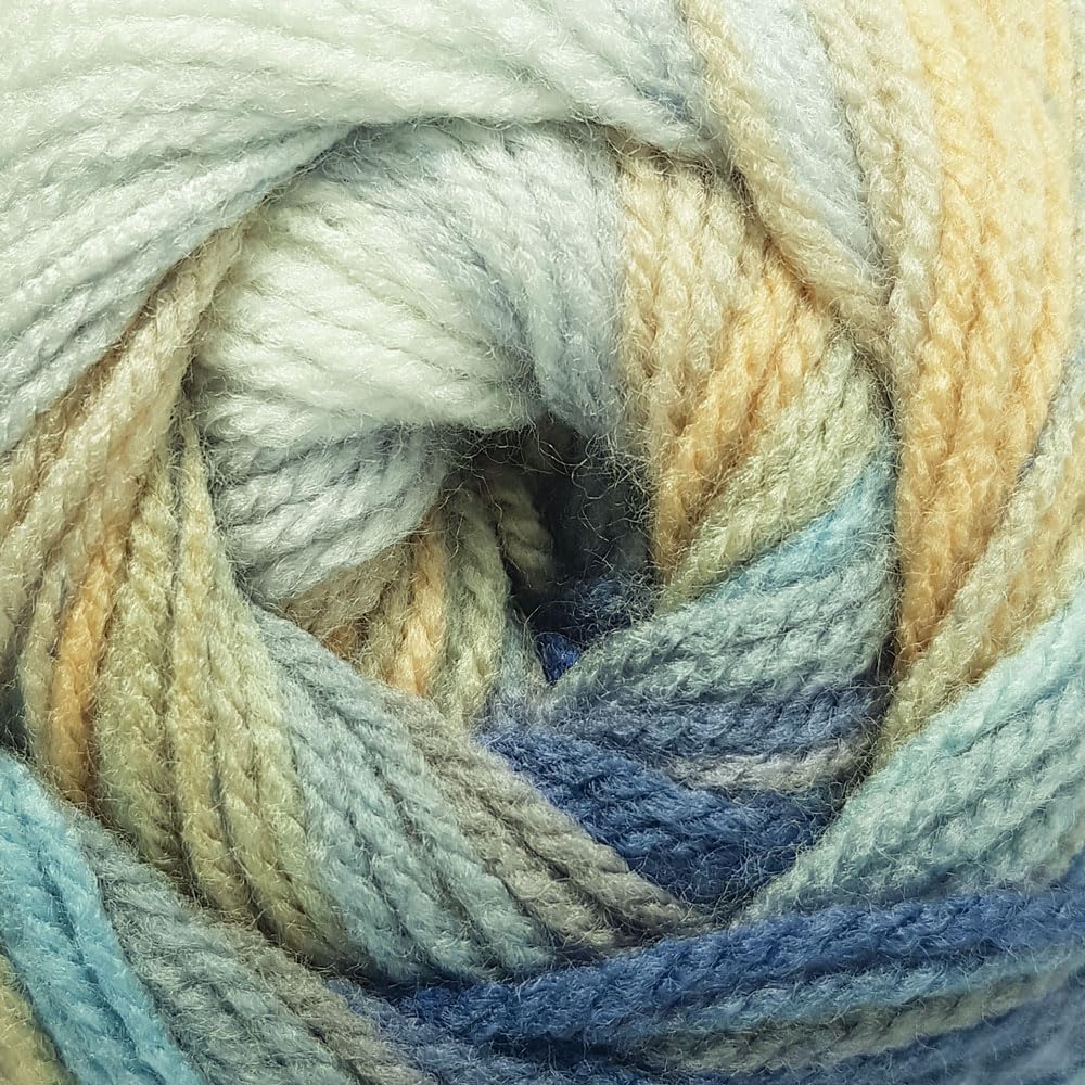 Wendy Giggles Variegated Double Knitting Crochet Yarn Wool - 5x100g Balls -WG04