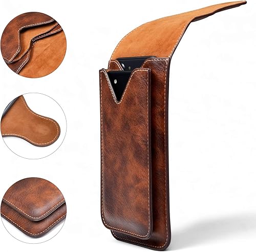 Miniatura 4 de Funda universal para teléfono celular para hombre, cartera pequeña universal con gancho desmontable para cinturón para Apple iPhone XXrXs Max  8