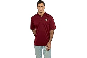 FSU Men's Collegiate Premium Moisture Wicking Team Color Icon Polo - Show...
