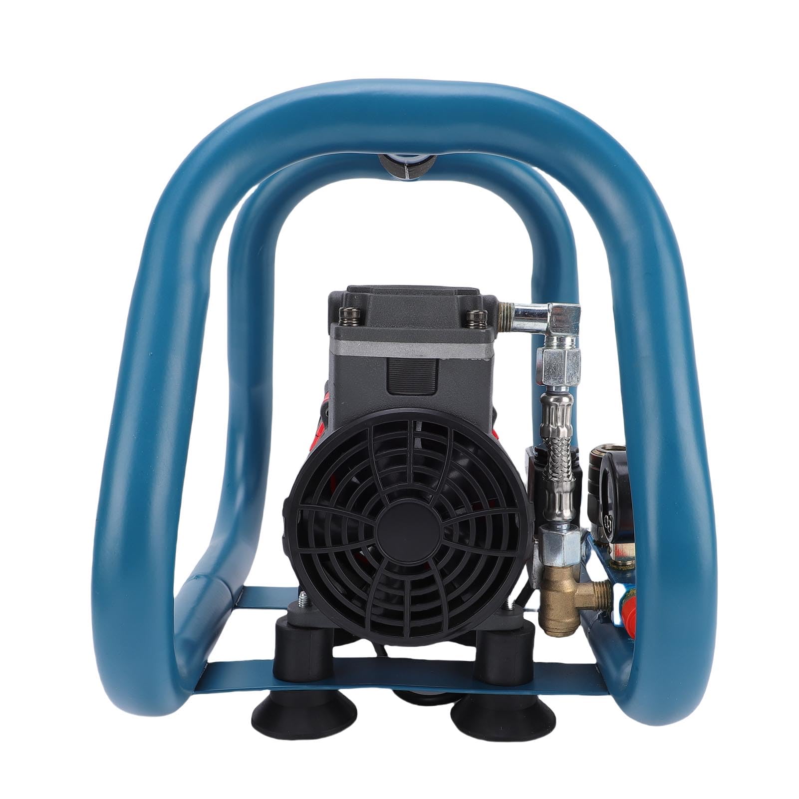 Eujgoov Compressore D'aria Senza Fili, Compressore D'aria Elettrico Portatile con Serbatoio da 3 Litri, 8 Bar, con Impugnatura Rinforzata, per Batteria BL1830B BL1840B BL1850B BL1860B