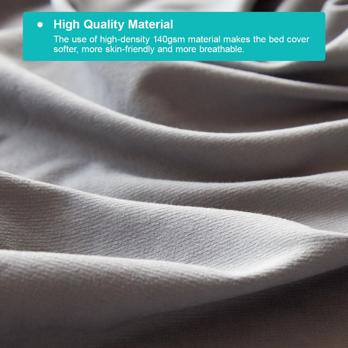 2pcs Copertura Protettiva con Foro per Il Viso per Lettino da Massaggio, 70 x 190cm Lavabile Coprilettino Estetica con Elastici, Coprisedia per Lettino da Massaggio (Grigio)