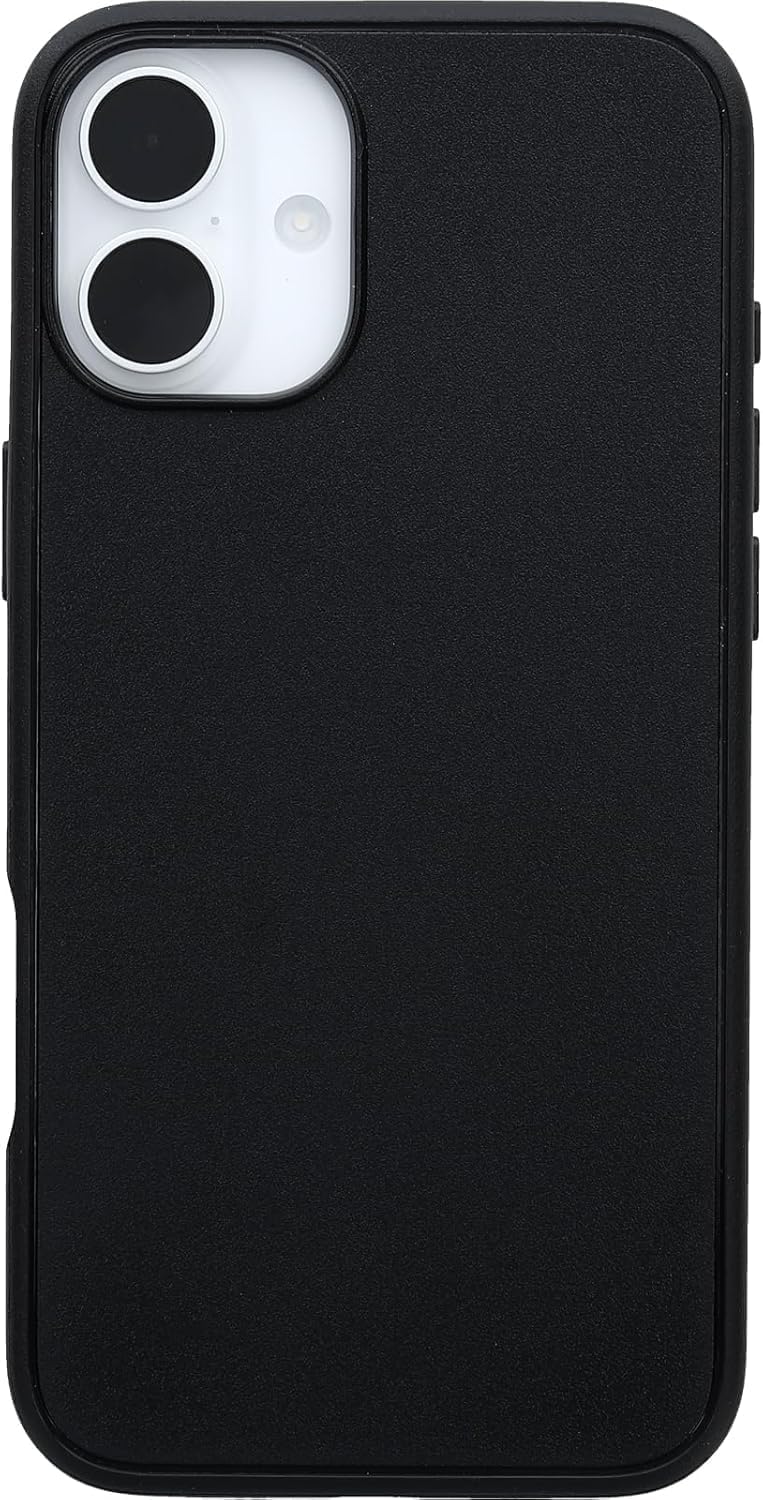 OtterBox iPhone 16 Plus - Symmetry MagSafe Case - Ultra-Slim - Raised Edges Protect Camera & Screen - Non-Retail Packaging - Black - Image 3
