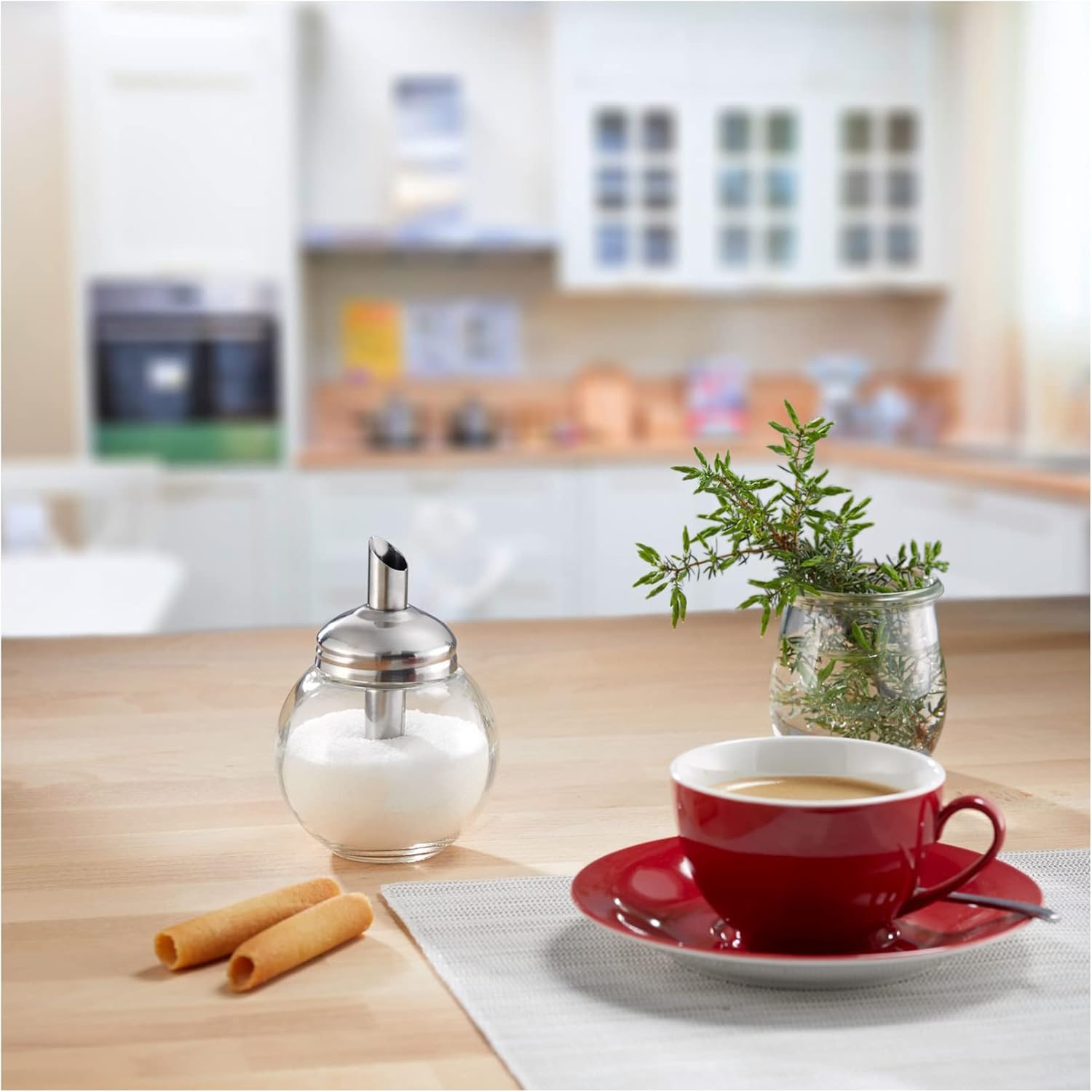 Westmark Sugar Dispenser Roma, 250 mL/8.5 oz capacity, Glass
