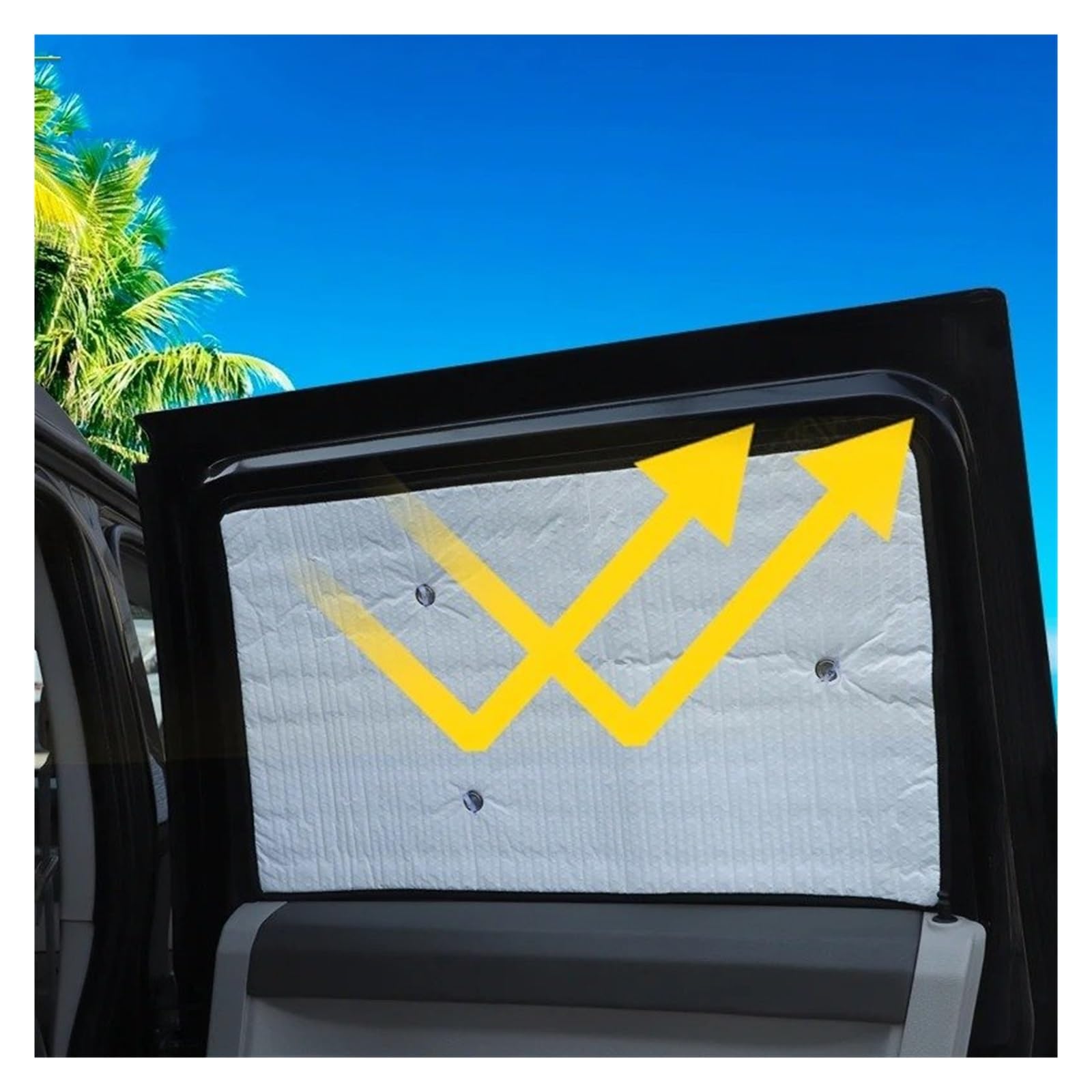 Parasol Delantero Coche Parasol Ventana Parabrisas Delantero Trasero Coche Cubierta Protectora Visera Sol para Jeep para Grand para Commander 2006 2007-2010