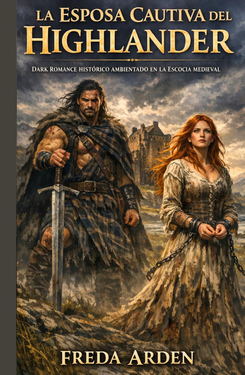 LA ESPOSA CAUTIVA DEL HIGHLANDER. DARK ROMANCE HISTÓRICO AMBIENTADO EN LA ESCOCIA MEDIEVAL: Enemigos por sangre. Amantes por condena. Su padre la ... unió (SANGRE, CLAN Y DESEO EN LAS HIGHLANDS)