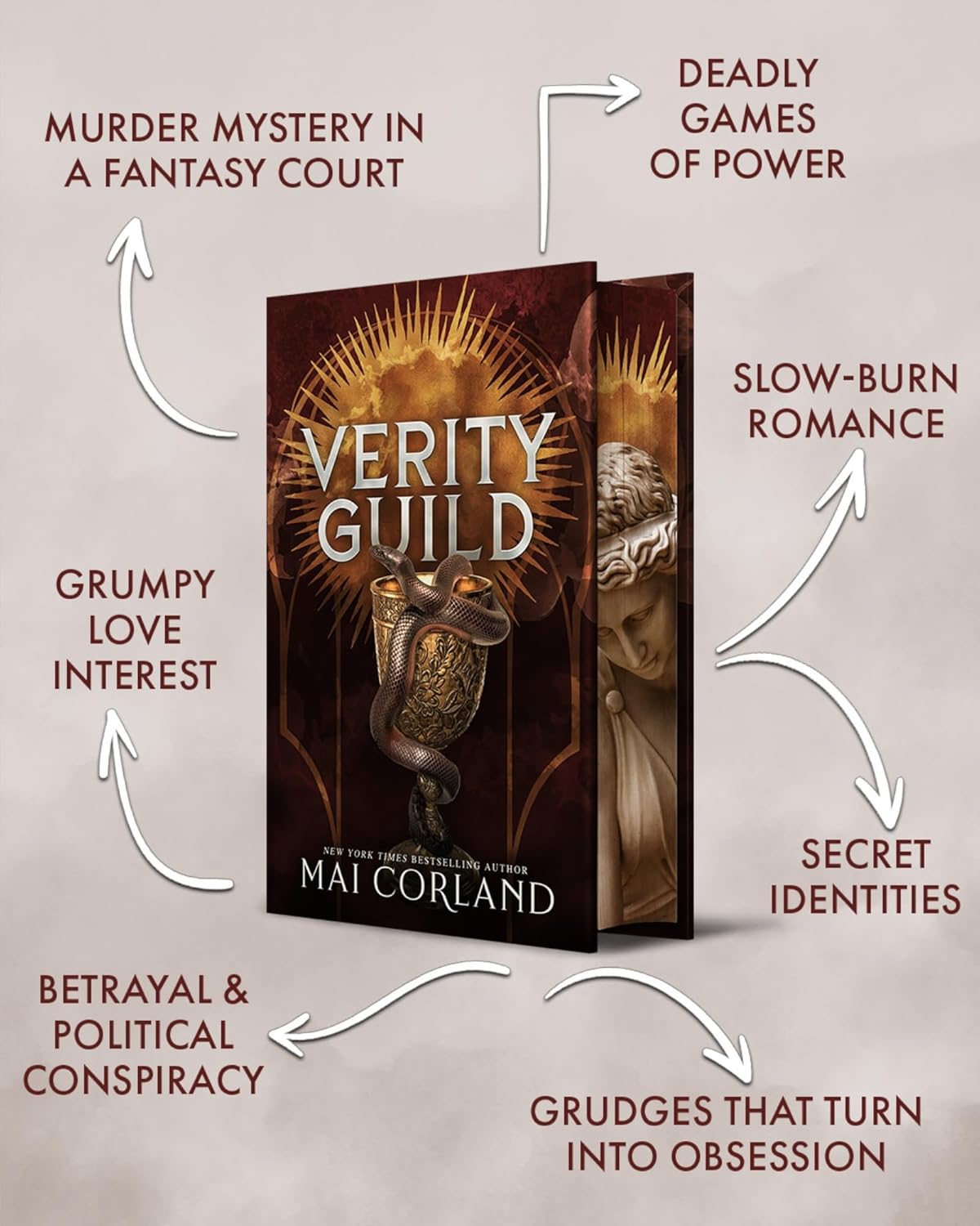 Verity Guild: An Enemies-to-Lovers Romantasy      Hardcover – May 5, 2026