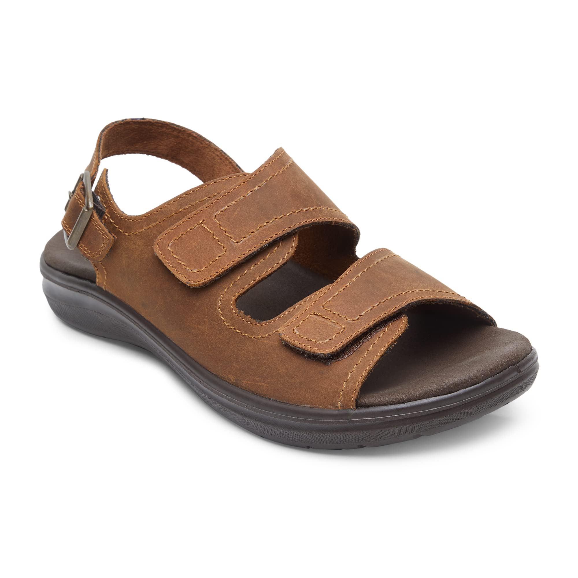 Ergon Boston Leather Sandals For Men (Tan, numeric_11) (B0B2F387VC) Amazon Price History, Amazon Price Tracker