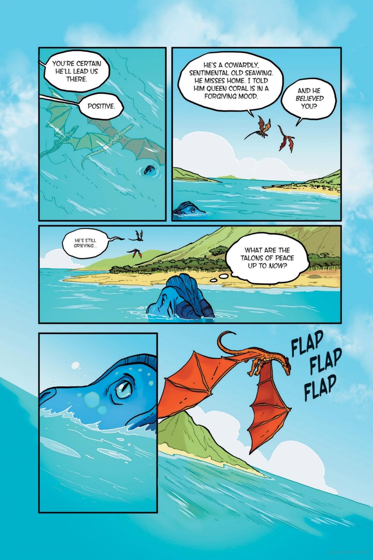 Wings of Fire Graphic Novel #02: The Lost Heir (Graphix) 4