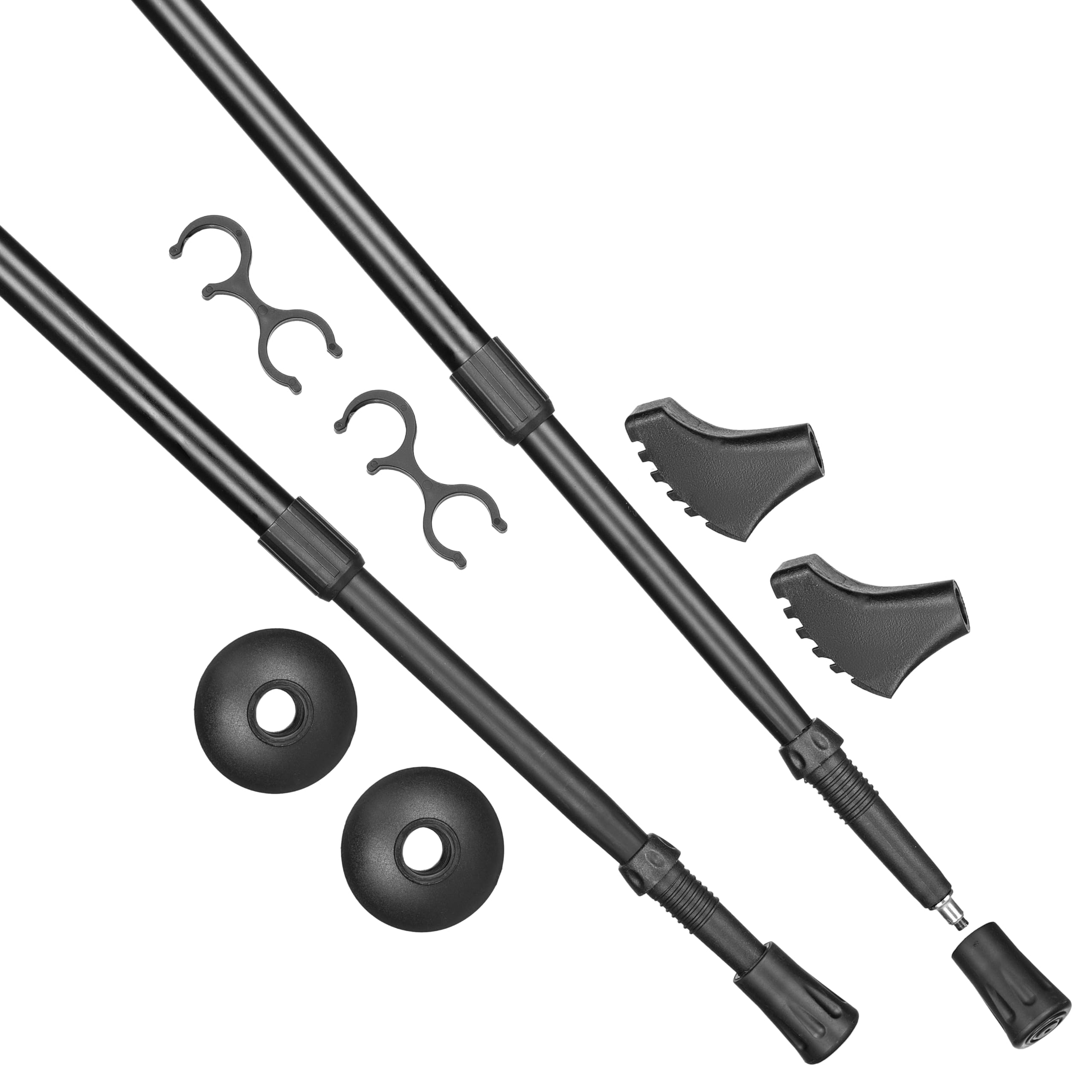 Bastoni da trekking, bastoni da nordic walking, bastoni da escursionismo - regolabili da 65 a 135 cm