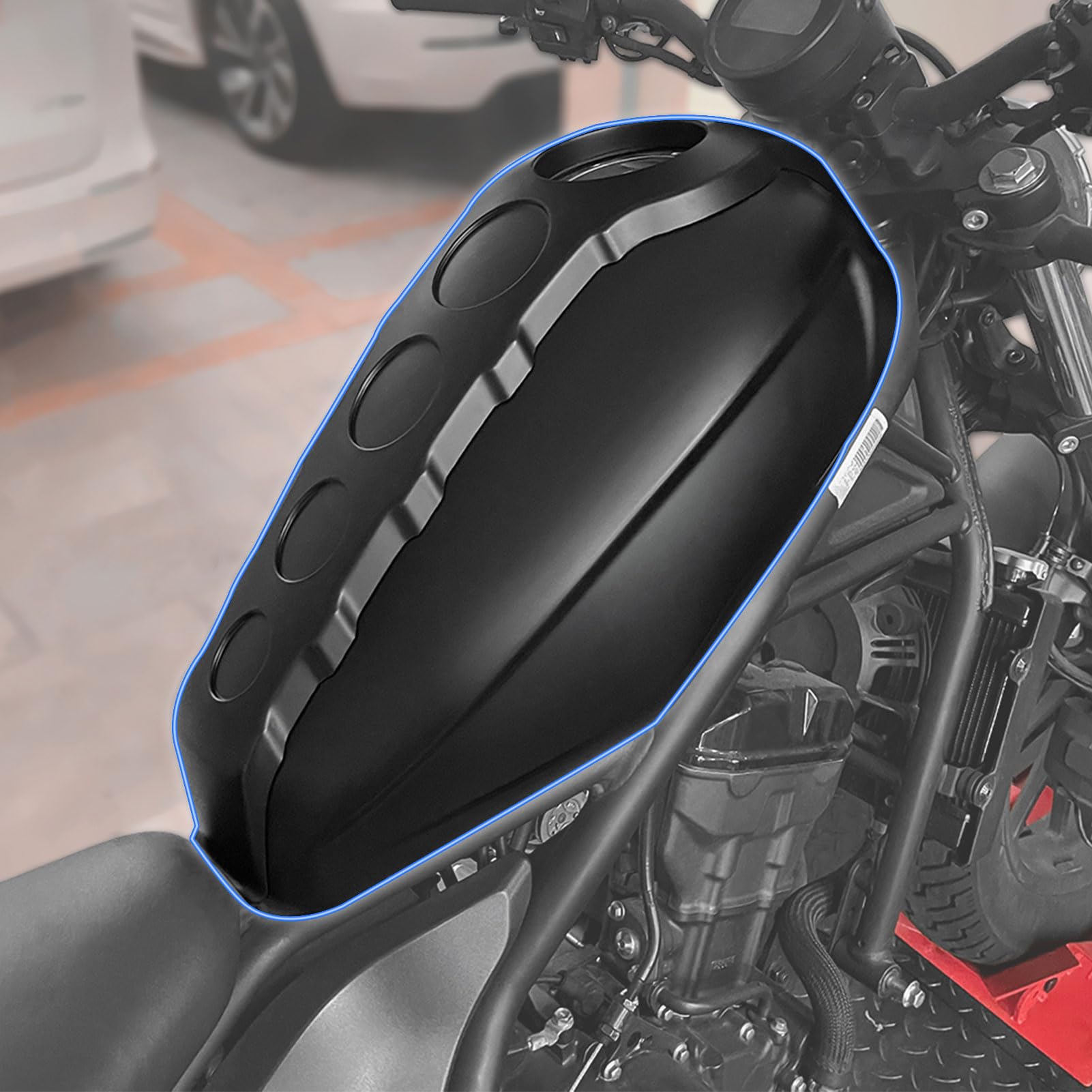 Amazon.com: WOOGA Motorcycle Full Gas Tank Cover Fairing Kit Body