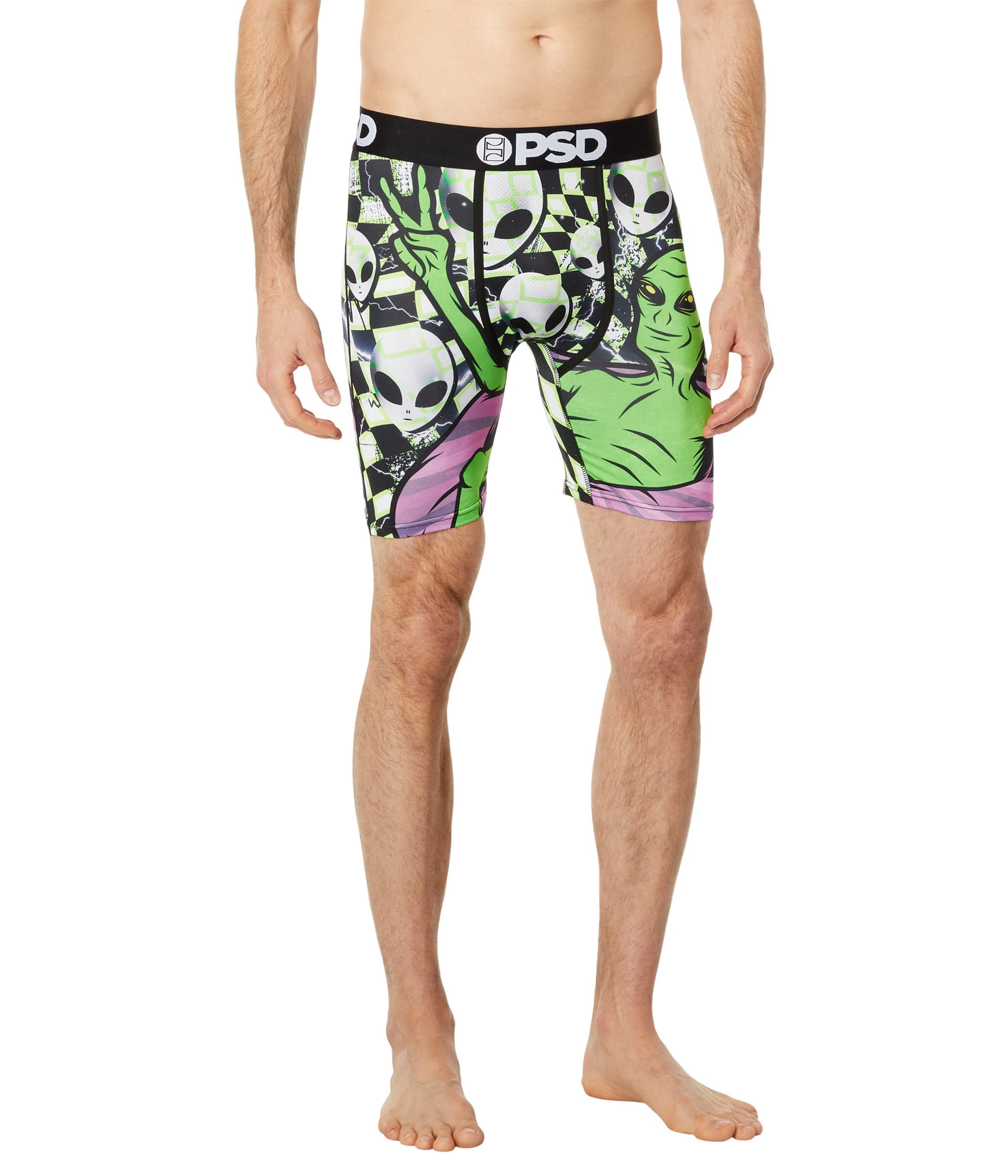 PSD Mens Galaxy Chills Boxer Briefs Multi XL