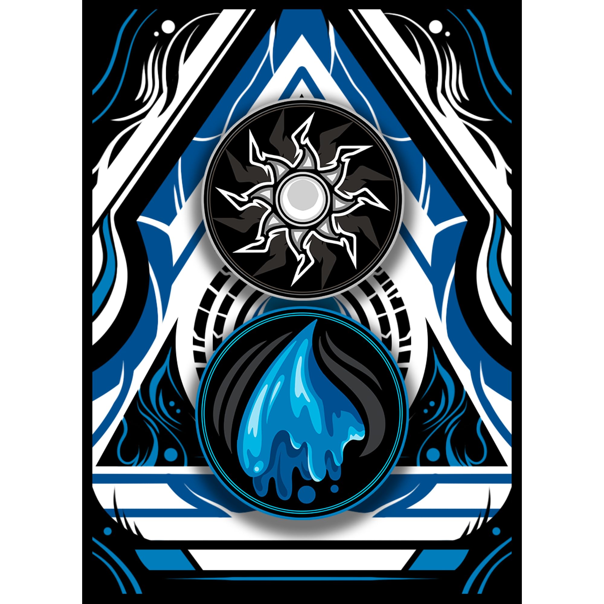unoa 【Arabesque  blue】Sleeve design unoa 【Arabesque blue】Sleeve design unoa 【Arabesque blue