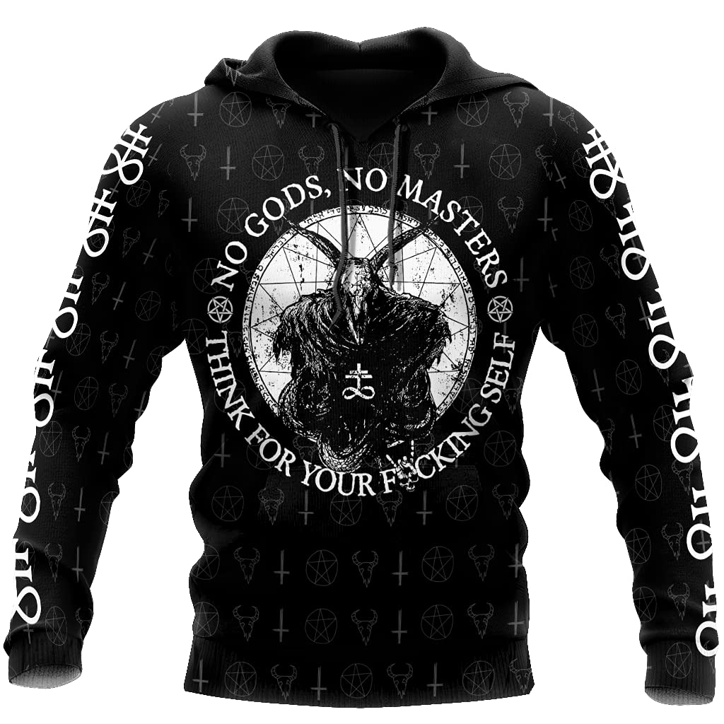 CHAOS MONKEY Unisex Mens Hoodies 3d Print Pullover Hooded Sweatshirt Hoodie for Men Women