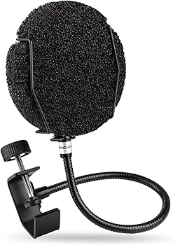 Amazon.com: Pop Filter for Microphone - Sponge Layered Pop Wind
