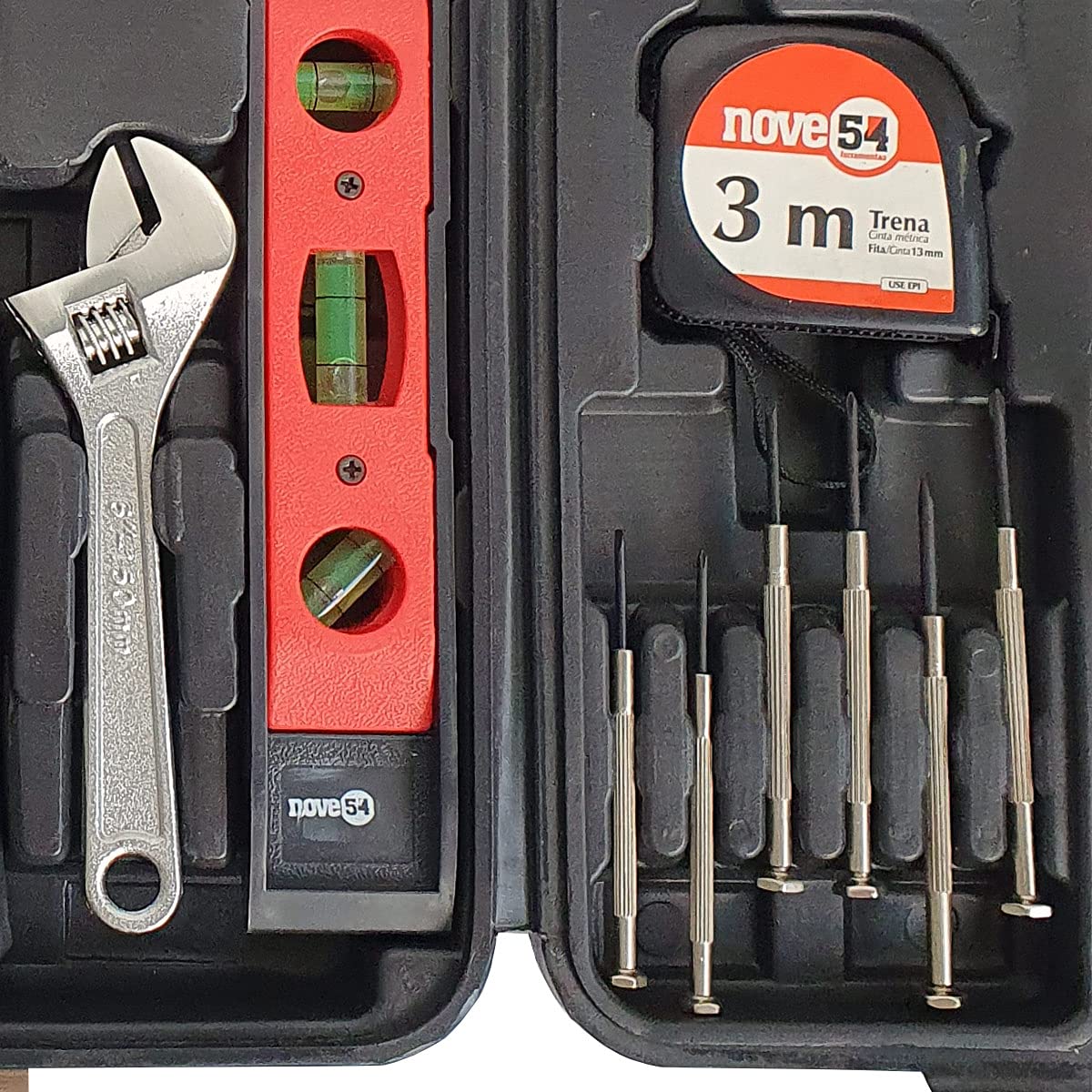 54-71　4枚セット kit Jogo de ferramentas com 131 peças, NOVE54 | Hartz Tintas