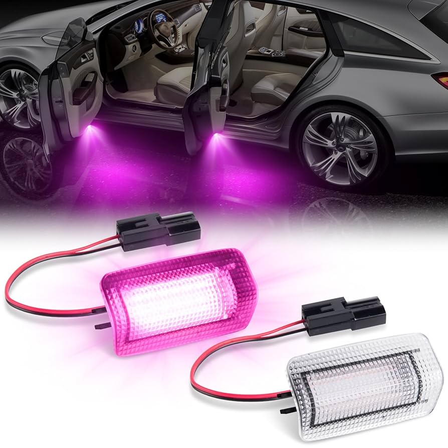 Amazon.com: Pink Purple LED Side Door Courtesy Light 2PCS