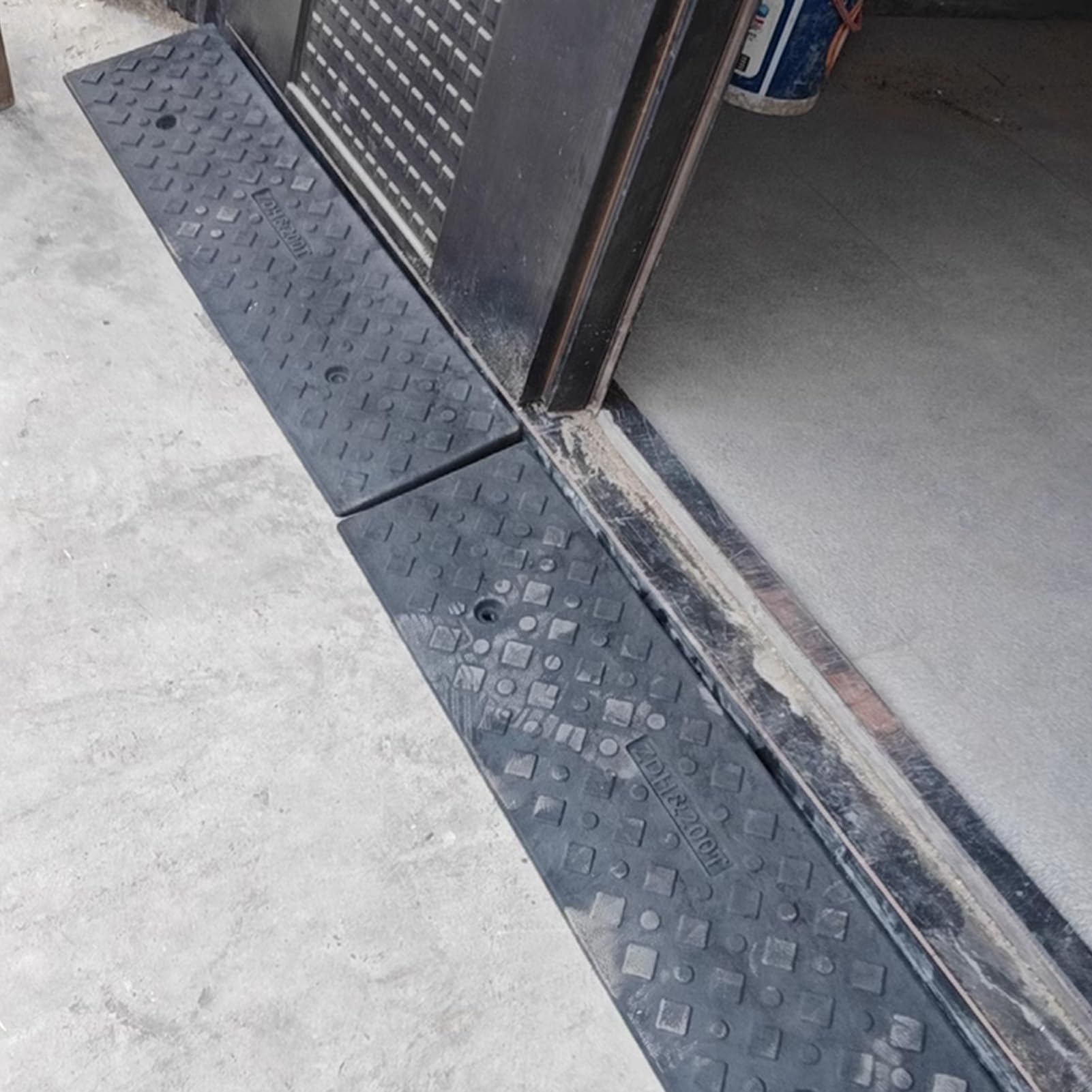 Rampe de Trottoir en Caoutchouc, Rampe de Seuil de Porte, pour Embarcadère de Chargement, Trottoir, Voiture