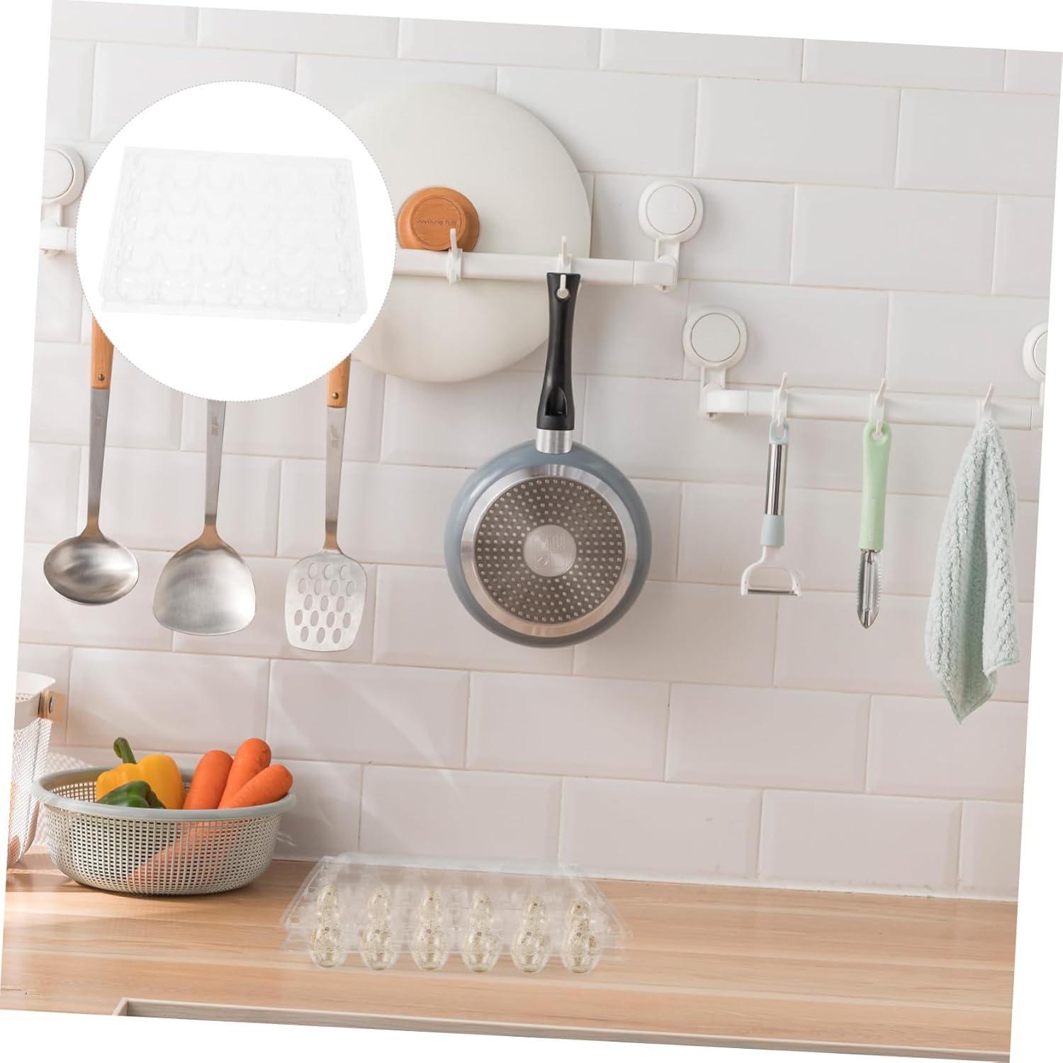 PRETYZOOM 25pcs Reusable Plastic Quail Trays Holders for Household Use Lightweight Quail Containers for Supermarkets and Kitchens Wear-resistant Design