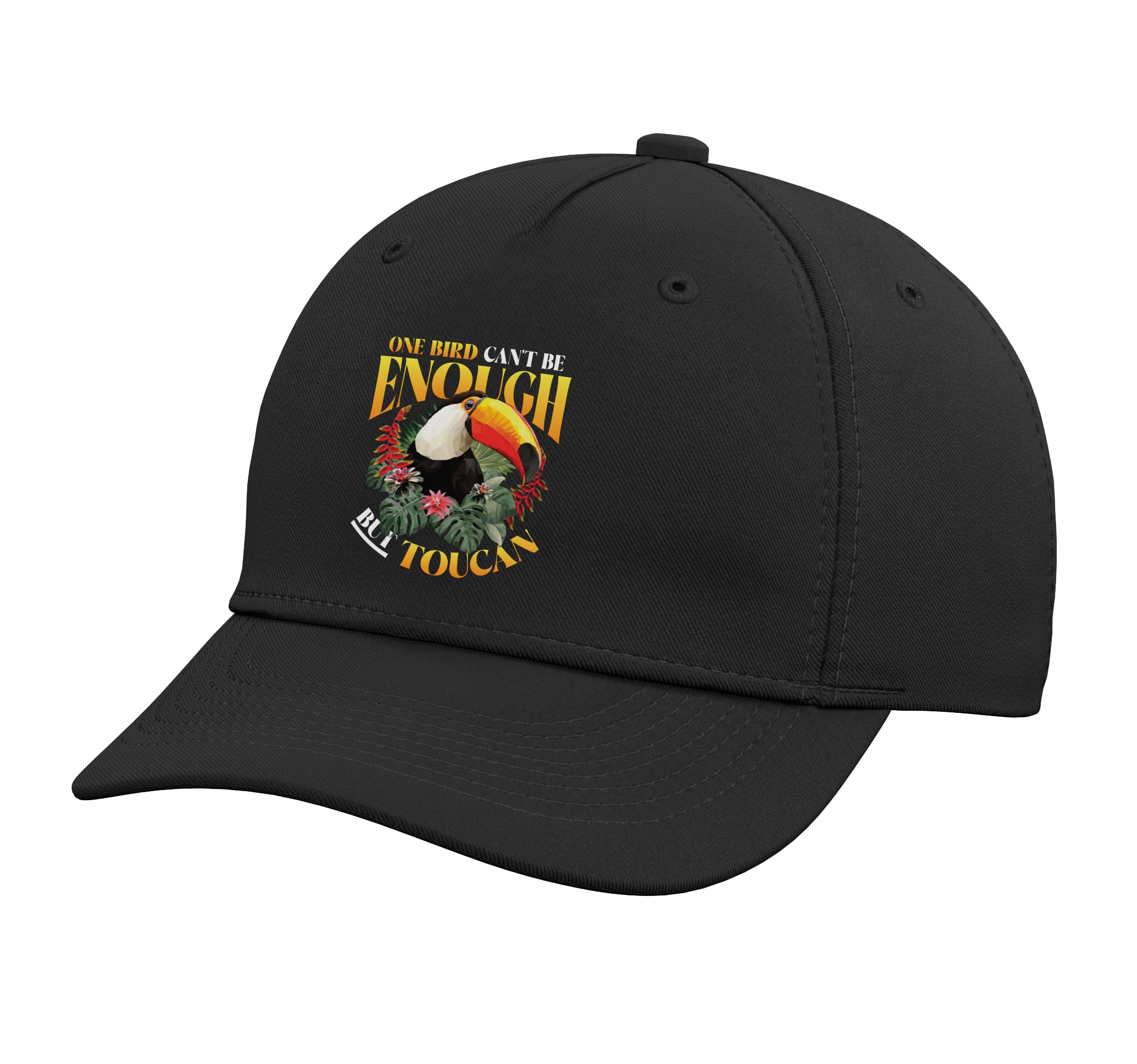 One Bird Can´t Be Enough But Toucan Adjustable Baseball Hat