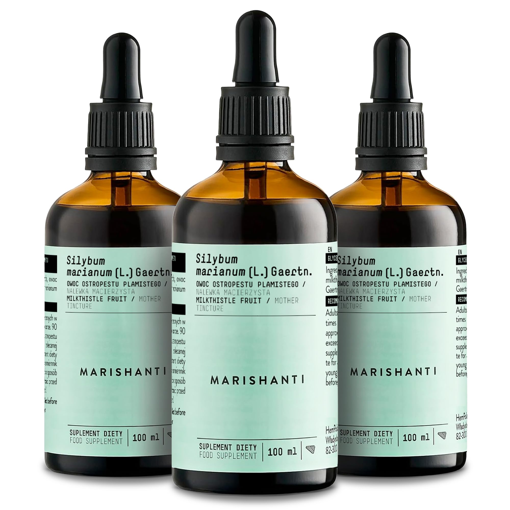 Mariendistel Kräuterextrakt Alkoholfrei - Tropfen 100 ml