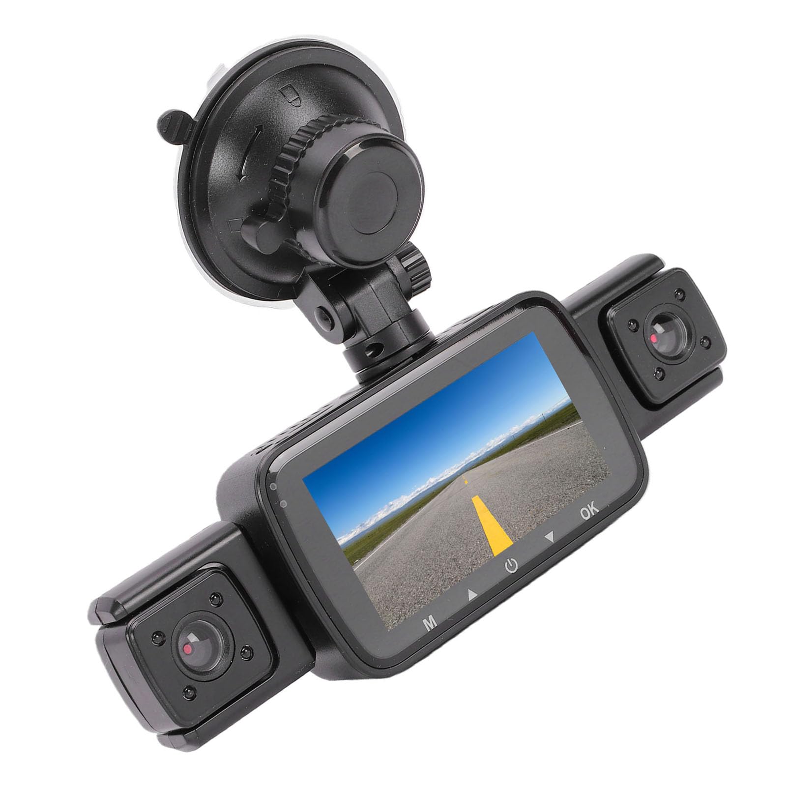 Matybobe Videocamera Dash 4 Lenti 1080P HD, Prestazioni in Condizioni di