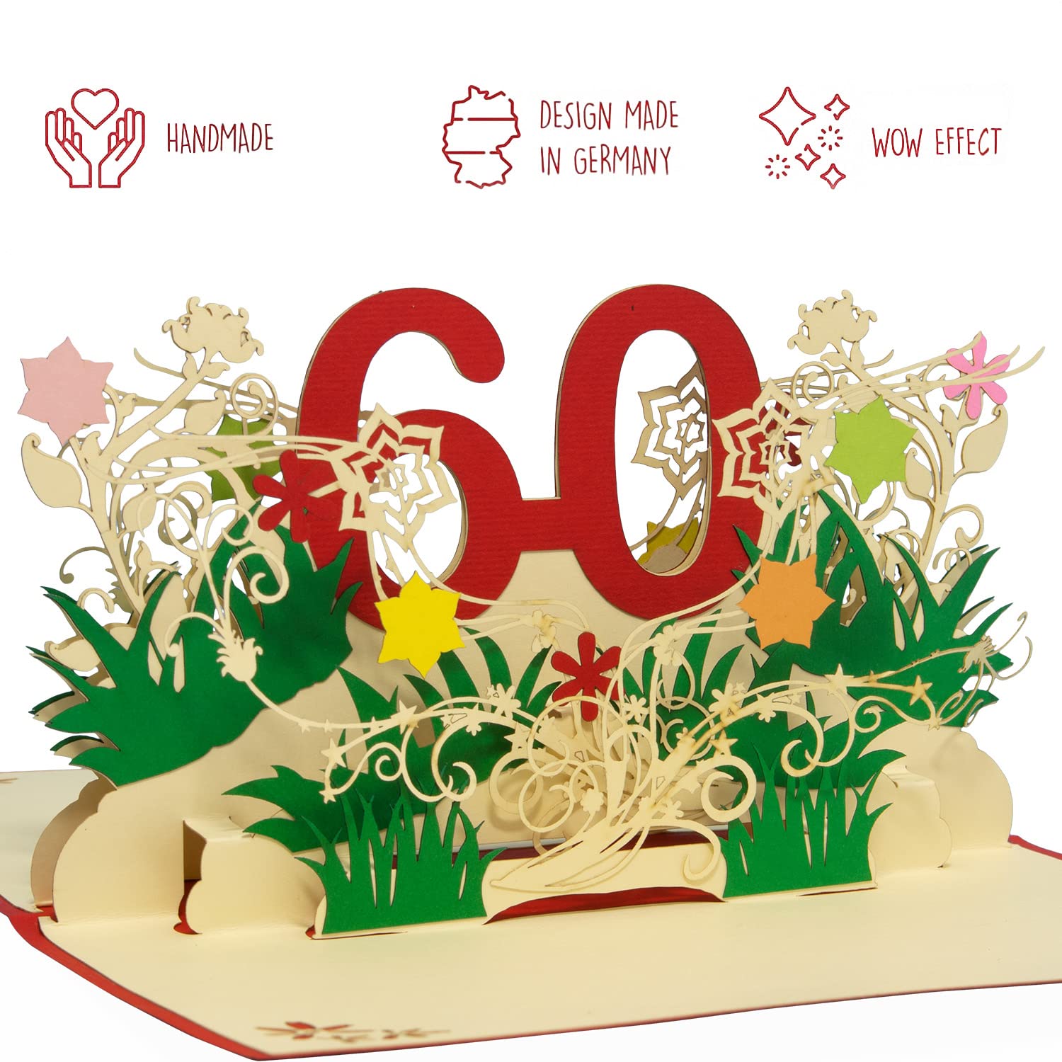 LIN17631, LINPopUp®, Cartes POP-Up 3D 10e Anniversaire, Cartes POP UP, Carte D'anniversaire Pop-up, 10e Anniversaire, 10e Anniversaire, N364 - France