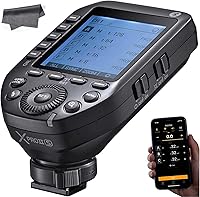 Vista 1 de Godox XProII-S - Transmisor de disparador de flash inalámbrico para cámaras Sony, 2.4G TTL-Convertidor manual HSS 1/8000S función Bluetooth, bloqueo