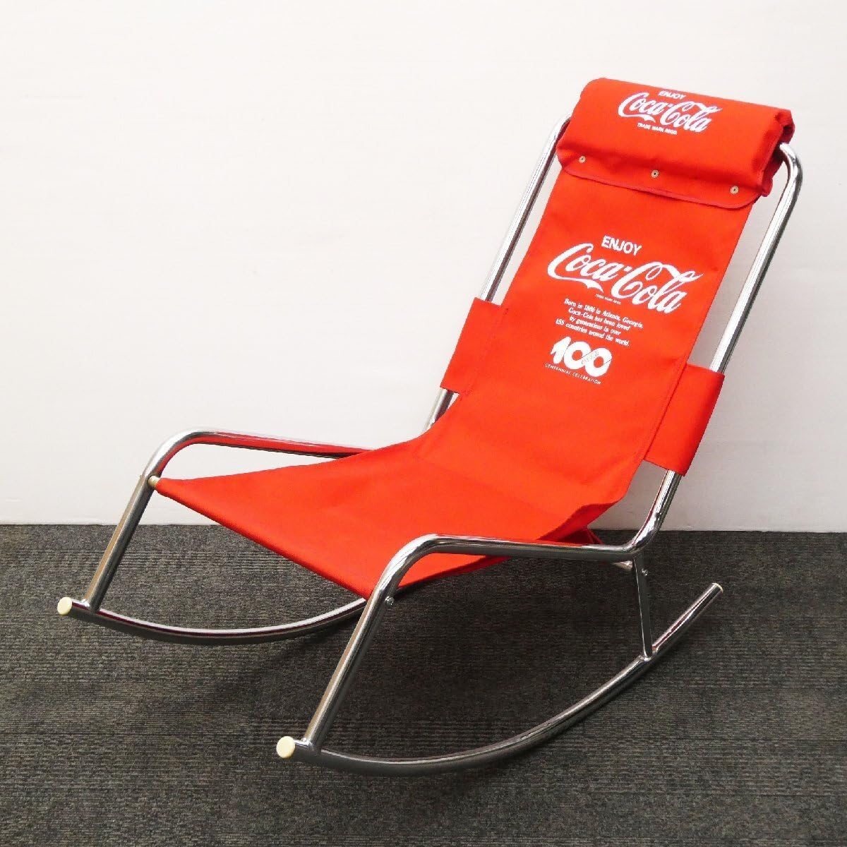 コカ コーラ 100周年 記念品 ロッキングチェア アウトドア インテリア