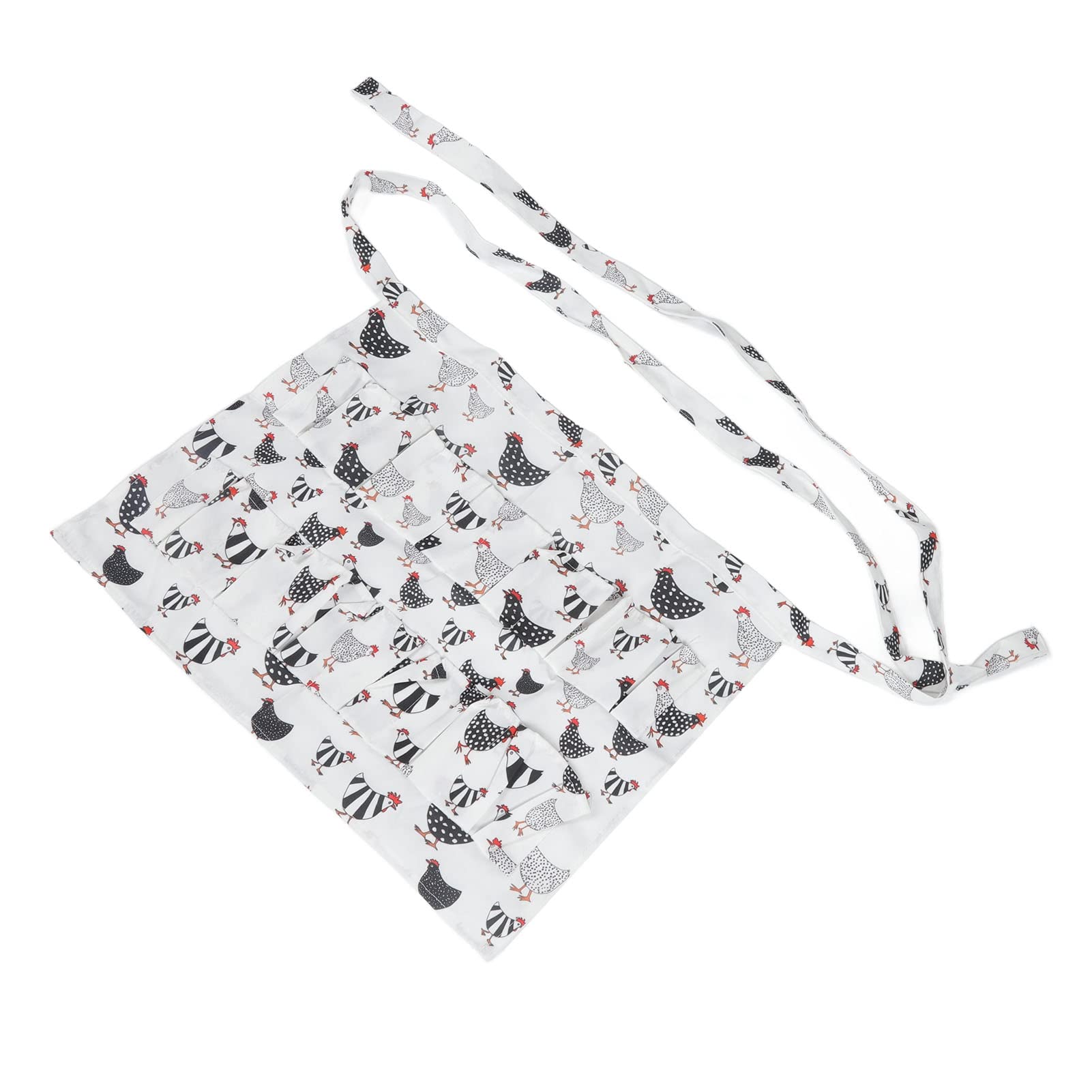 Cocoarm Grembiule per Uova Grembiule per Raccolta Uova in Tessuto 12 Tasche Stile Adulto L per Galline Oche di Quaglia Raccolta Mani Libere Trasporto per Uso in in Stalla Agricola