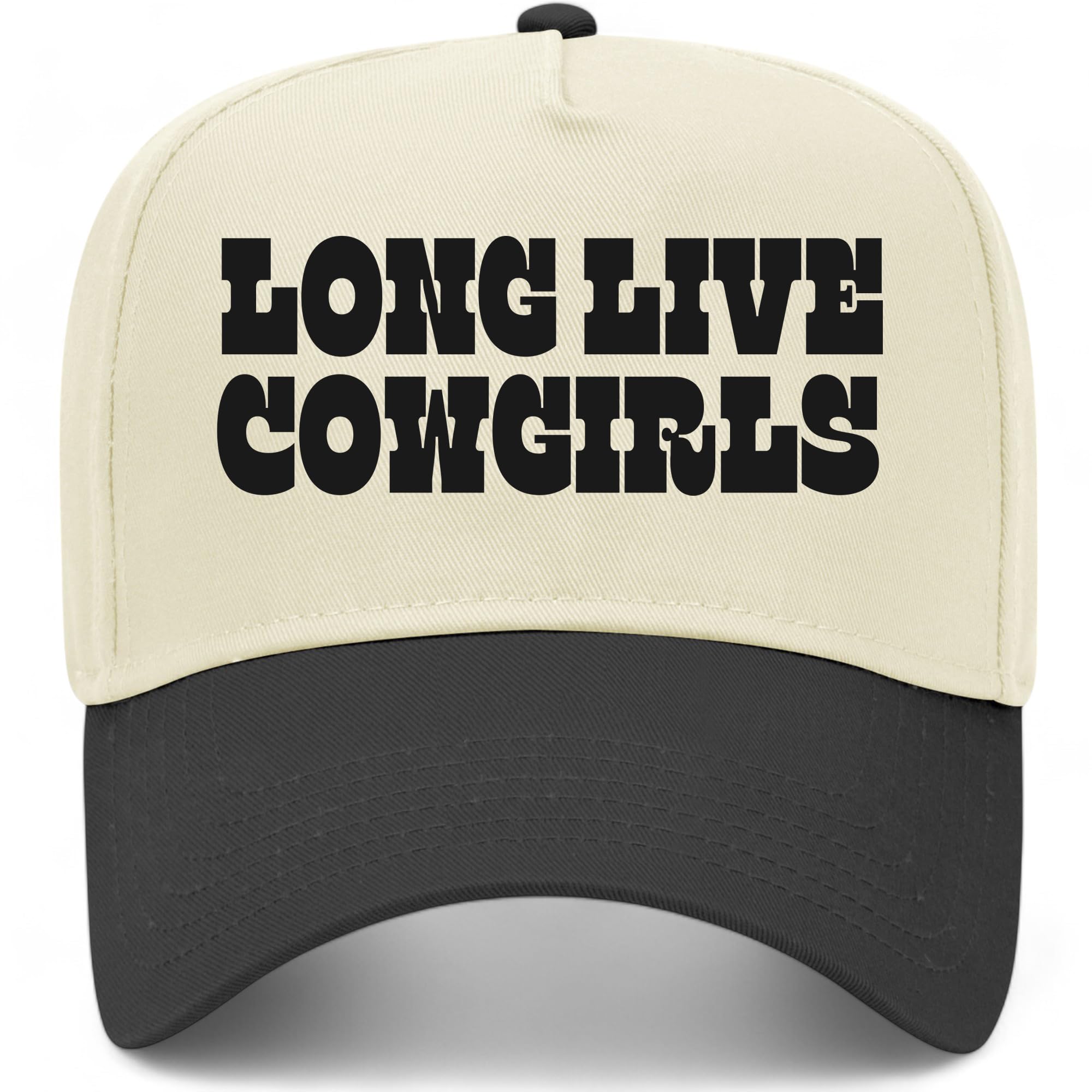Long Live Cowgirls Vintage Trucker Hat | Premium Snapback Baseball Hat for Men & Women