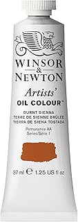 Winsor & Newton Artists' Oil Color, 37ml (1.25 oz) Tube, Burnt Sienna