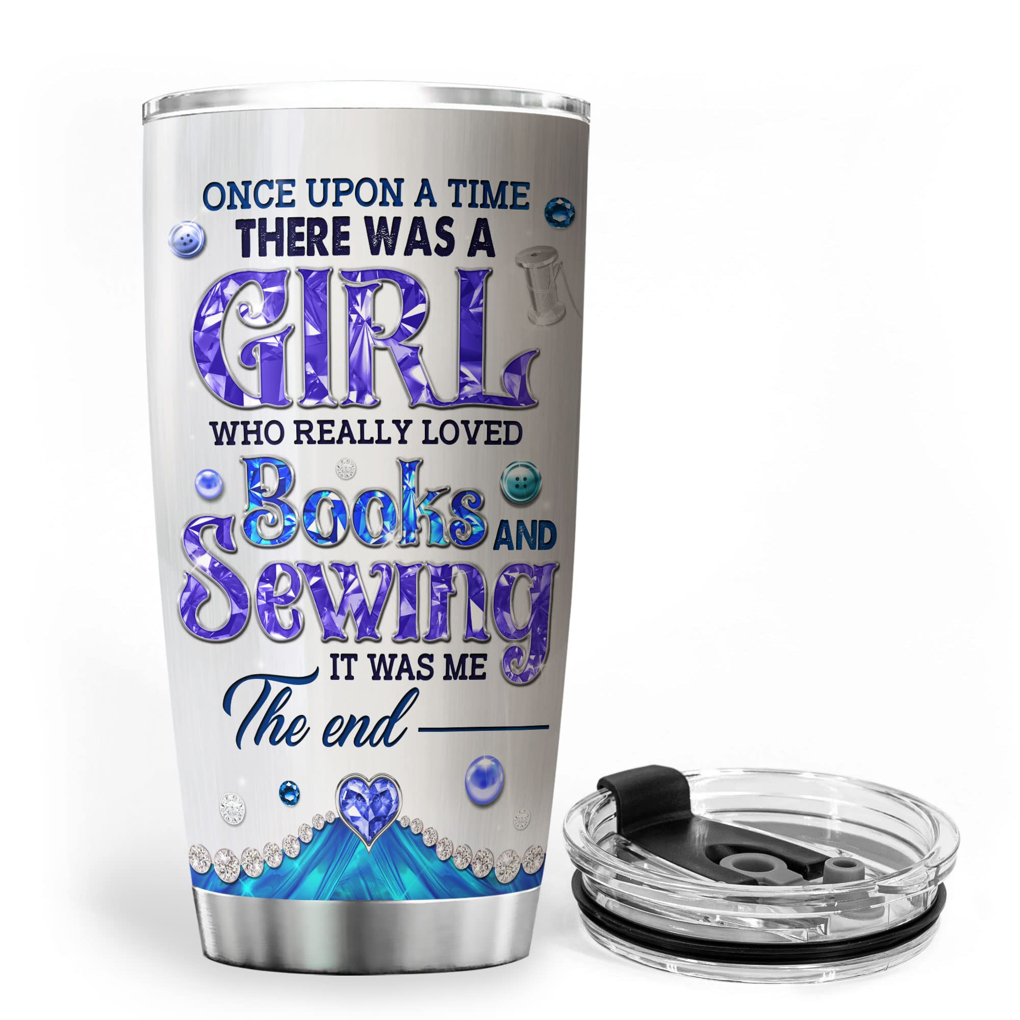 ©️Che♡Che Amazon.com | ZOXIX Book Lover Coffee Tumbler Once Upon A