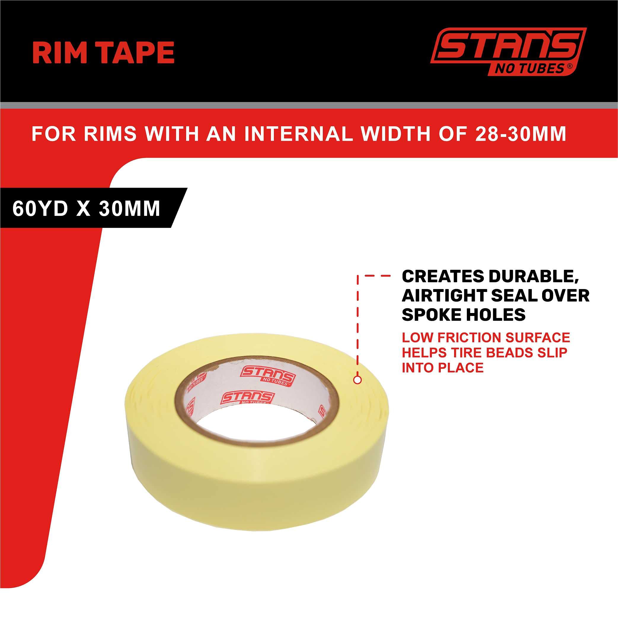 Stan's NoTubes Felgenband-08542839 Felgenband Gelb 30 mm;54 m