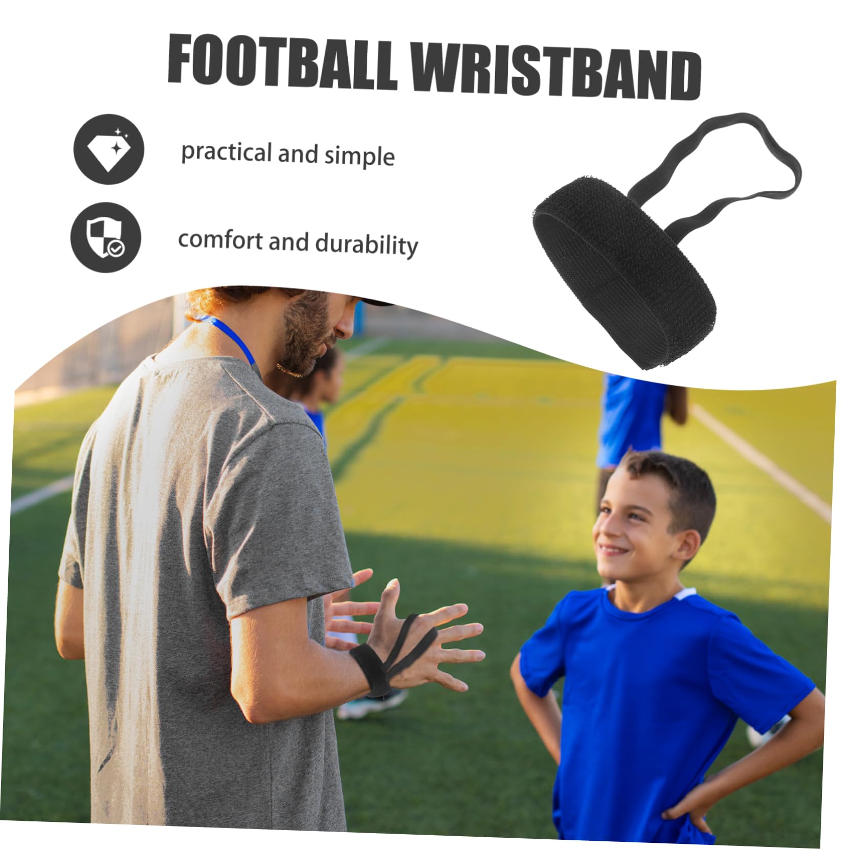 Totority Referee Indicator Wristband 6pcs Football Wristband Official Gear Durable Craftsmanship
