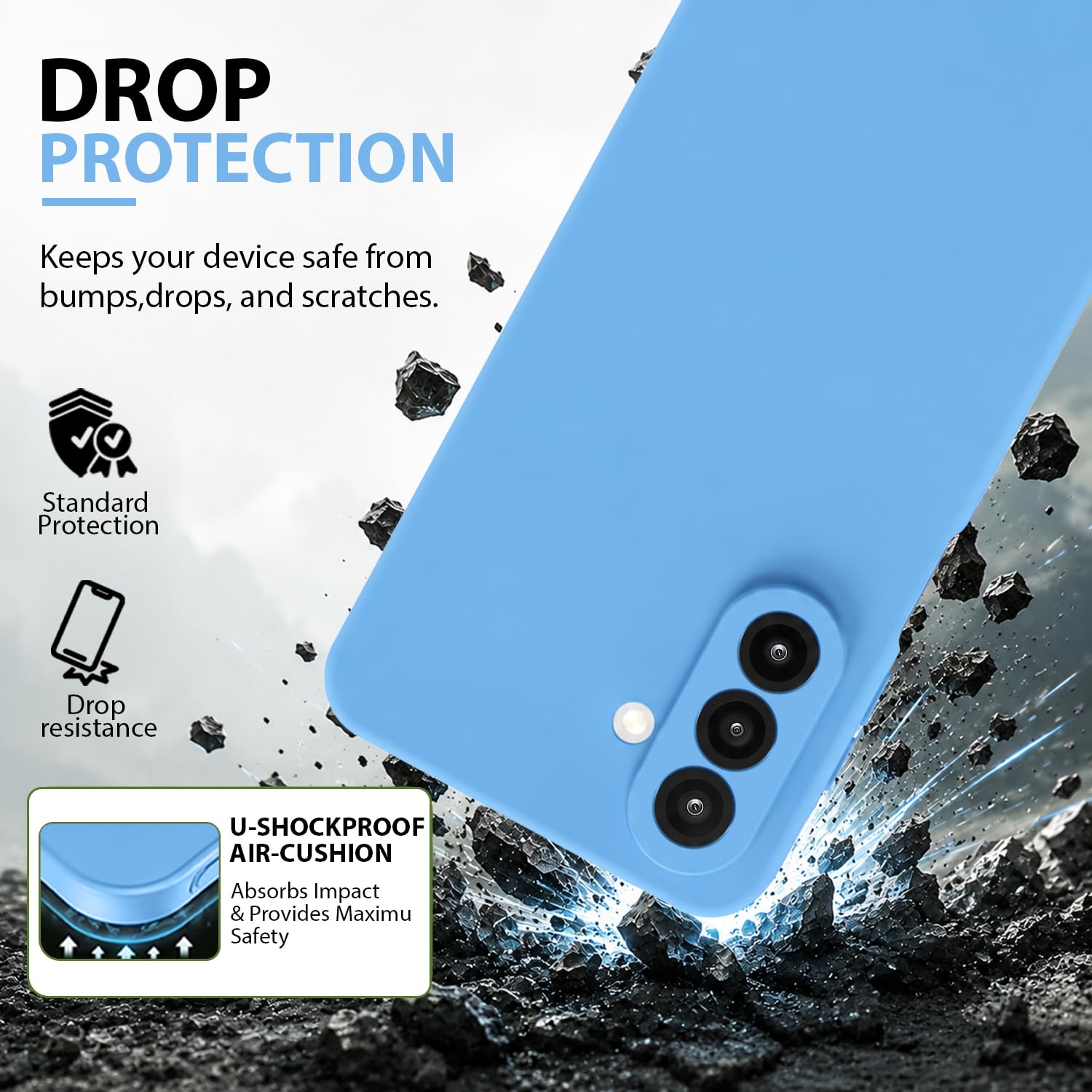 Samsung Galaxy M17 Case - Silicone Back Cover -2