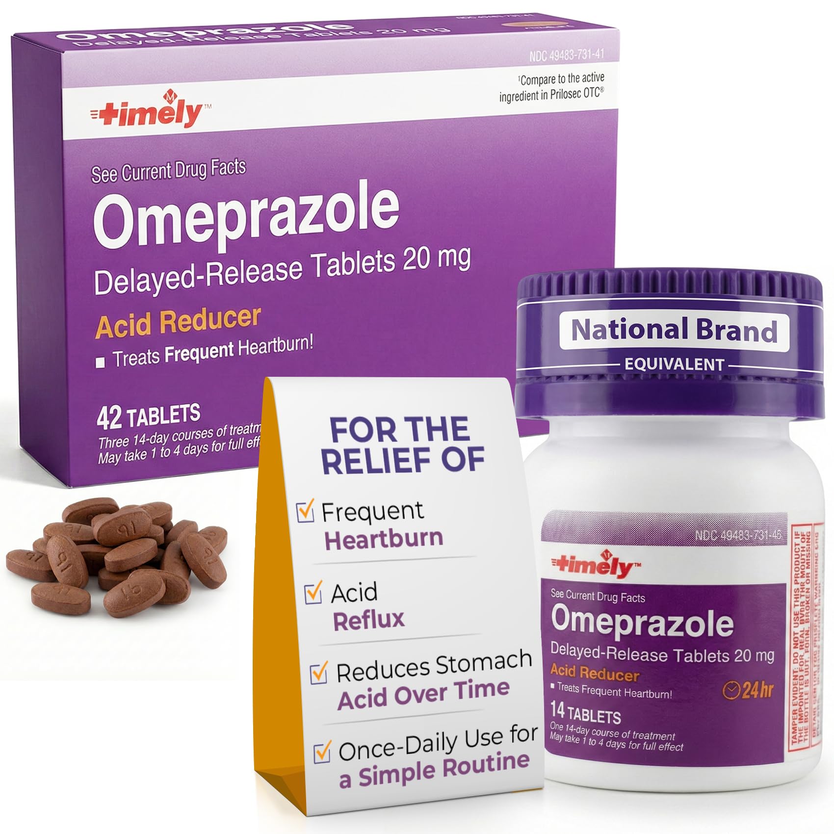 TIME-Cap Labs Esomeprazole Magnesium 20mg Delayed-Release Capsules 42 Count — Amazon image 10