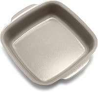 Vista 20 de GreenPan Premiere Ovenware - Molde de cerámica antiadherente para hornear pasteles de 8 pulgadas, cuadrado de aluminio fundido, sin deformación