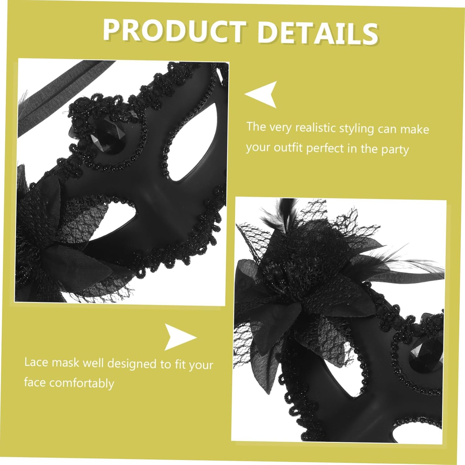 Half Mask Masks for Masquerade Ball Prom Vintage Party Half Masks Masquerade Eye for Couple
