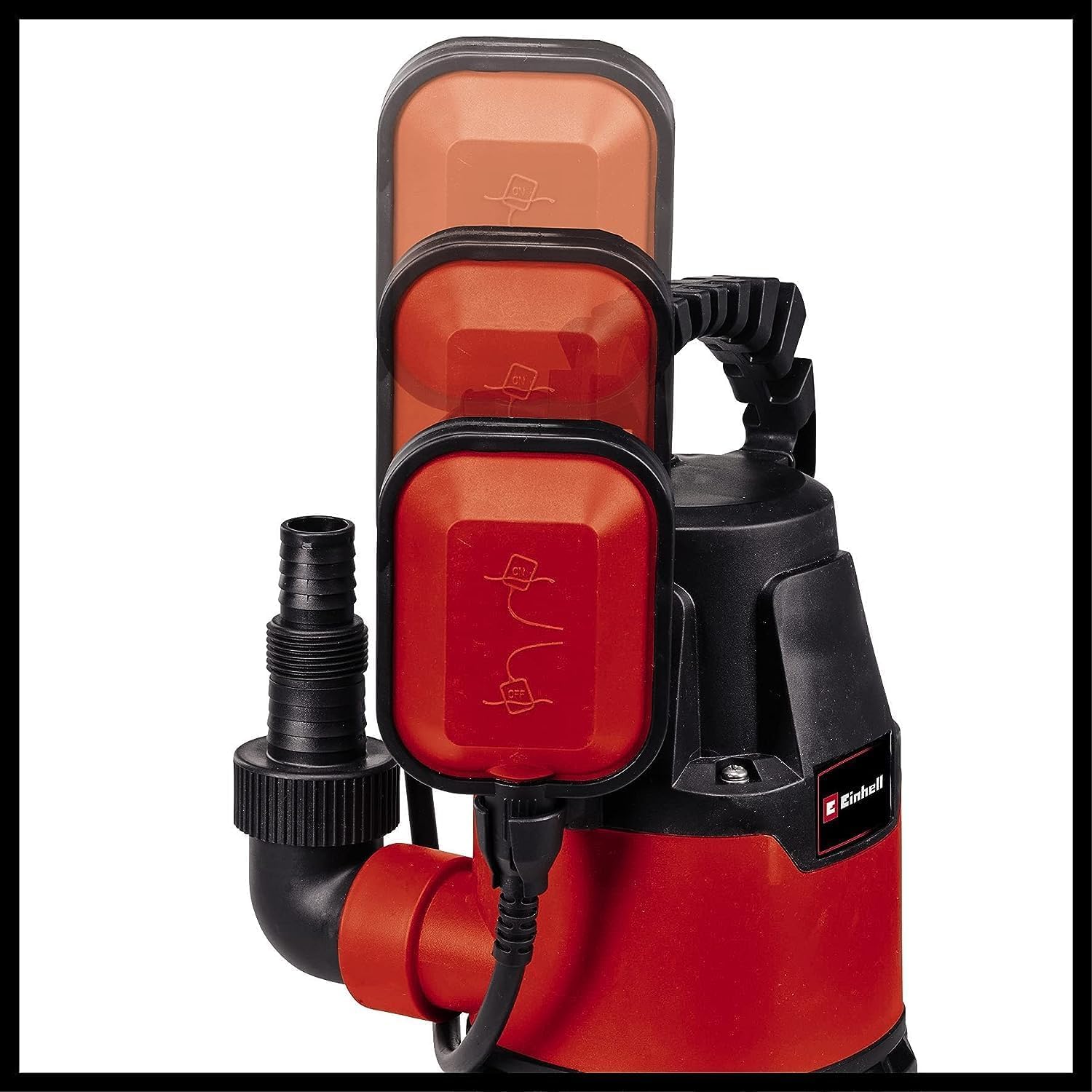 Einhell Bomba sumergible GC-SP 2275 (220 W, 7.500 litros por hora, altura de impulsión máxima de 6 m, aspiración de superficie hasta 5 mm, bomba de agua limpia, tamaño de partículas hasta 5 mm)