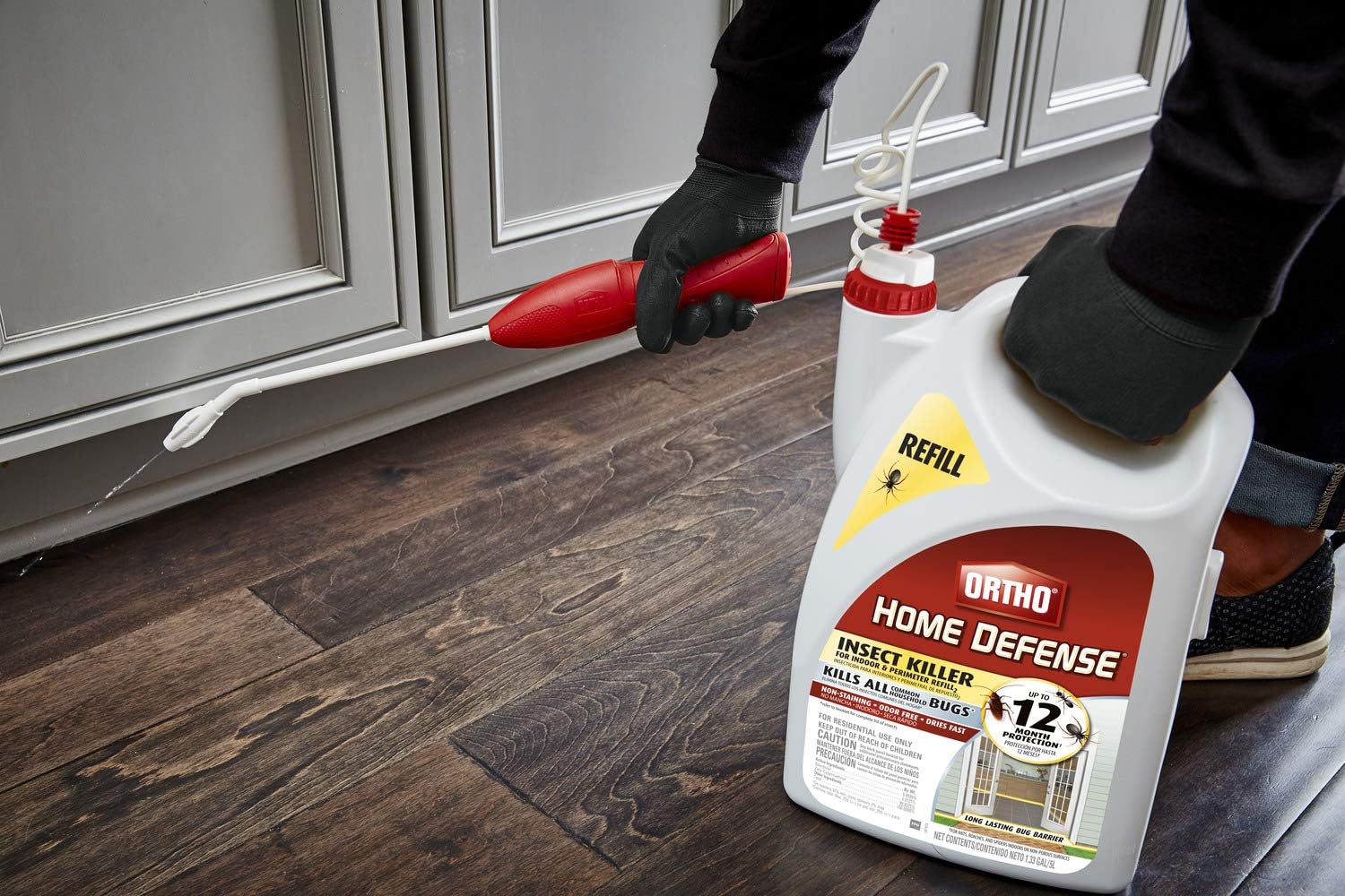 Ortho Home Defense Insect Killer for Indoor & Perimeter Refill 2, 1.33 gal., 4-pack - Image 6