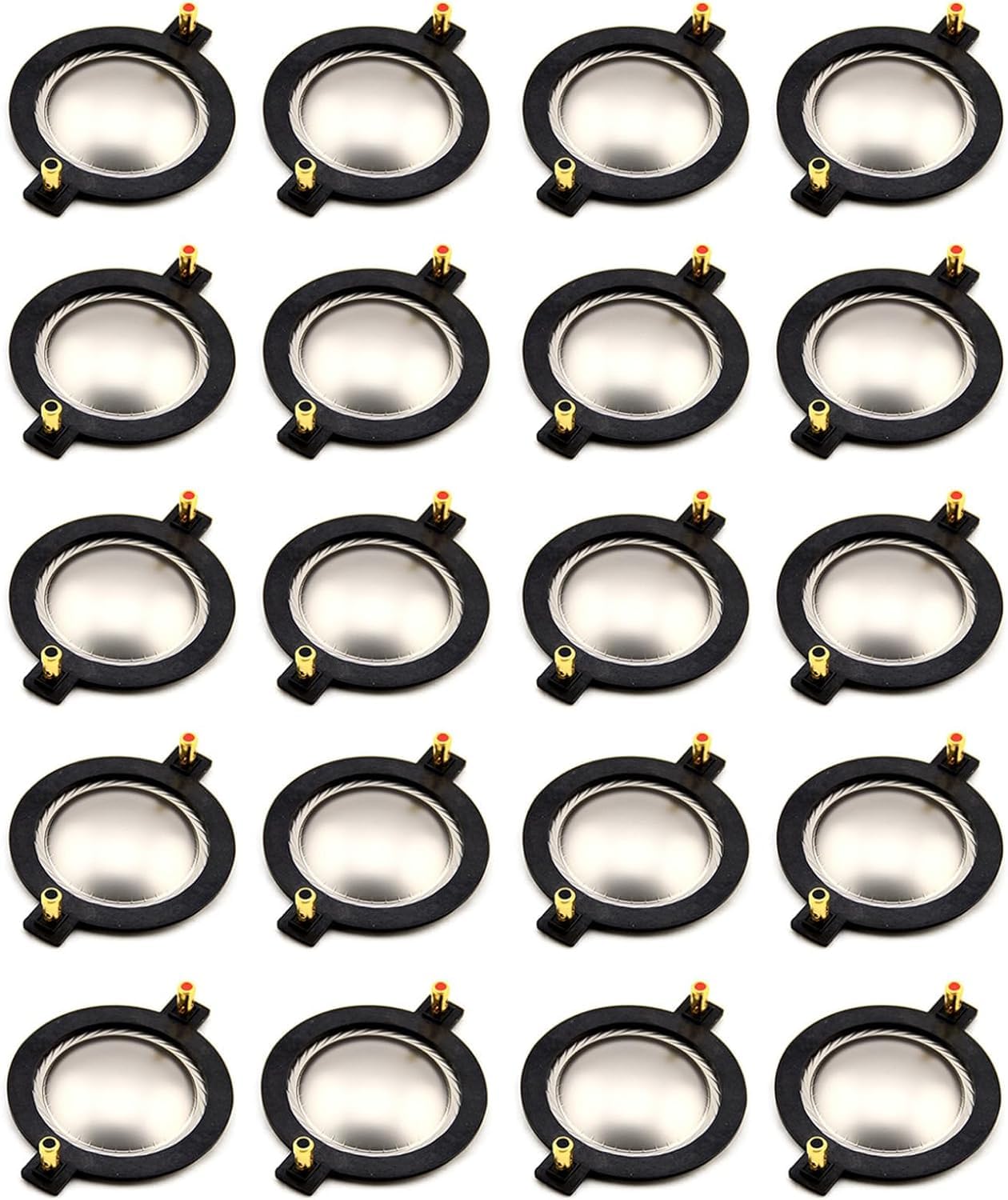 Generic 8 Ohms Compatible with PRV RPD3220Ti PRV D3220Ti D3220Ti-ND DE800 Driver 20 Pcs Audio Diaphragm