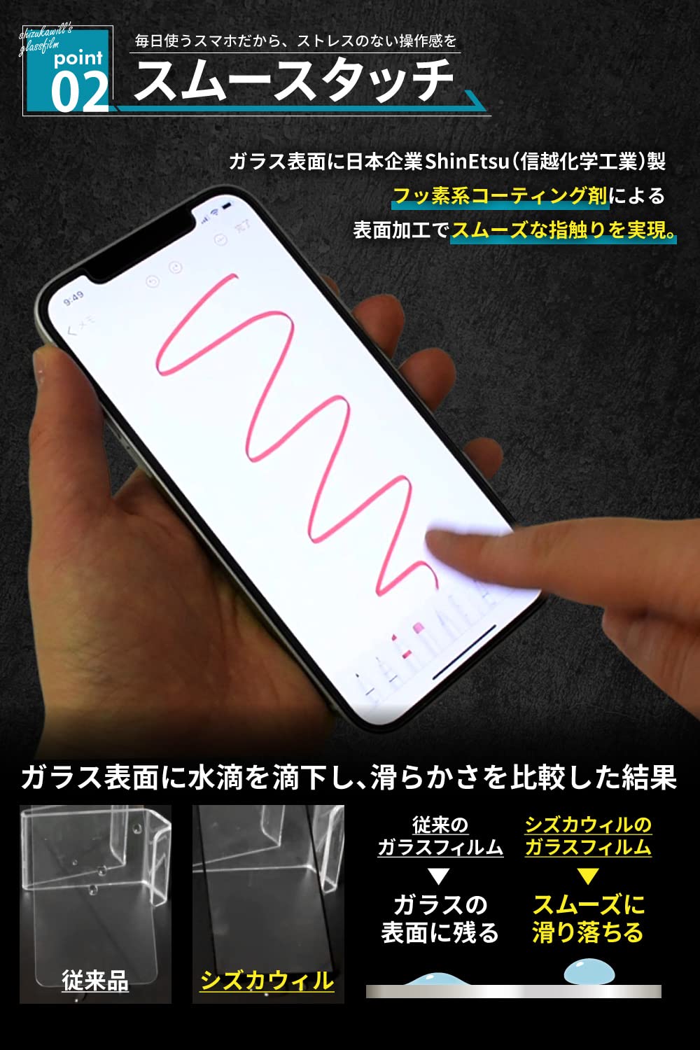 Amazon | シズカウィル XiaomiRedmi Note 11 Pro 用 ガラスフィルム 