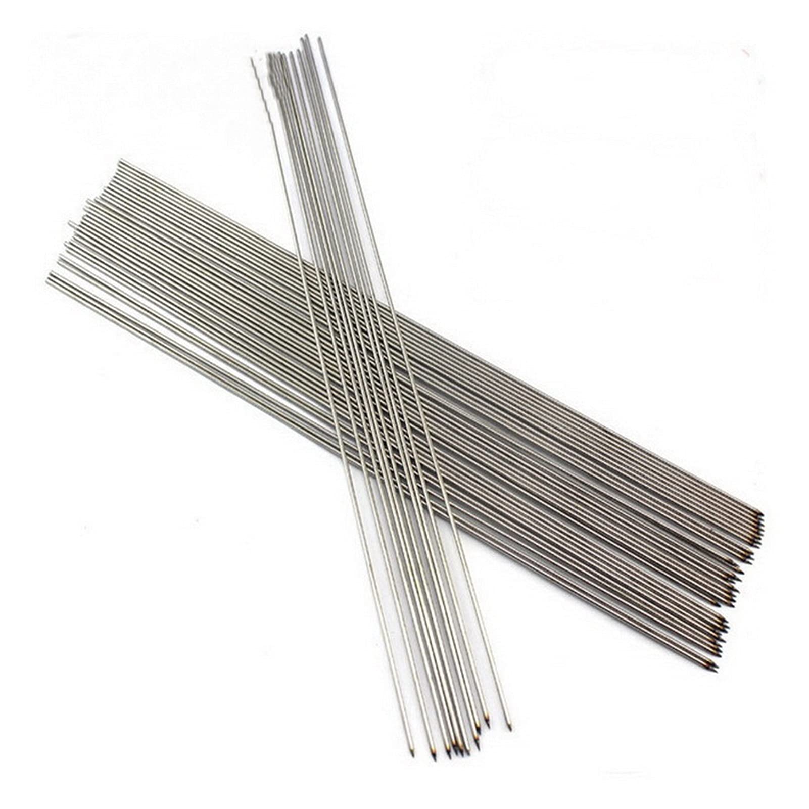 GTHTUHFD 50Pcs Stainless Steel Barbecue Skewers Needle Kebab Kebab Sticks For Outdoor Camping Picnic Tools Grill Accessories,Gripper