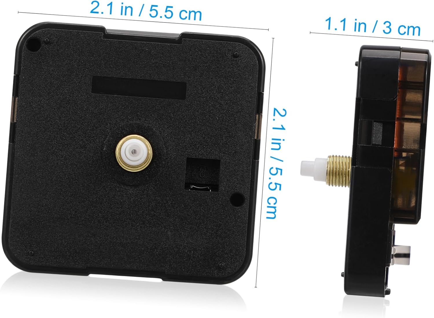 SUPVOX Quartz Clock Movement, Silent Replacement Mechanism - Battery Operated DIY Wall Clock Parts for Repair and Replacement