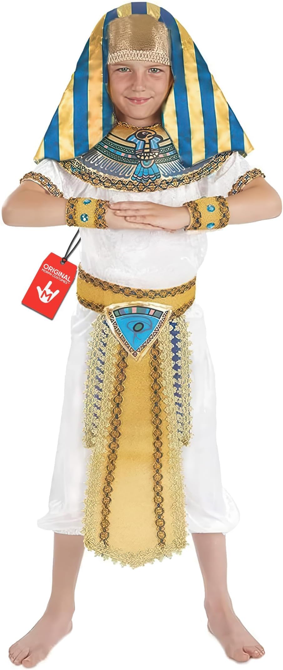 Fun Shack Egyptian Costumes for Kids, Pharaoh Costume Kids, Egyptian Costume Boys, World Book Day Costumes for Boys
