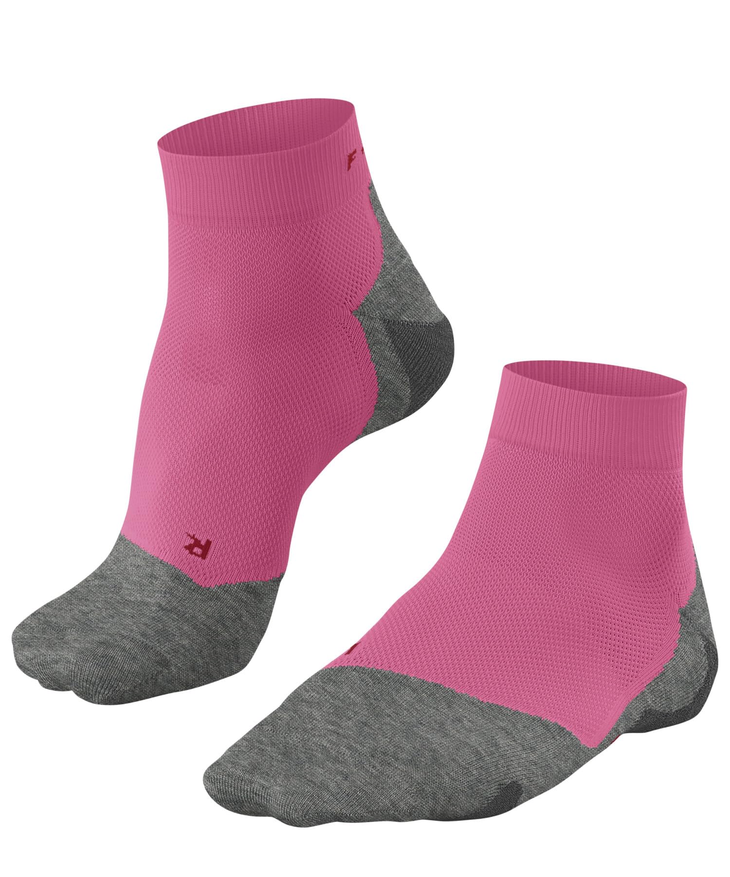 FALKE Women's RU5 Race Short W Sso Functional Yarn Anti-Blister Running Socks 1 Pair, Pink Fuchsia 8554, 5.5-6.5