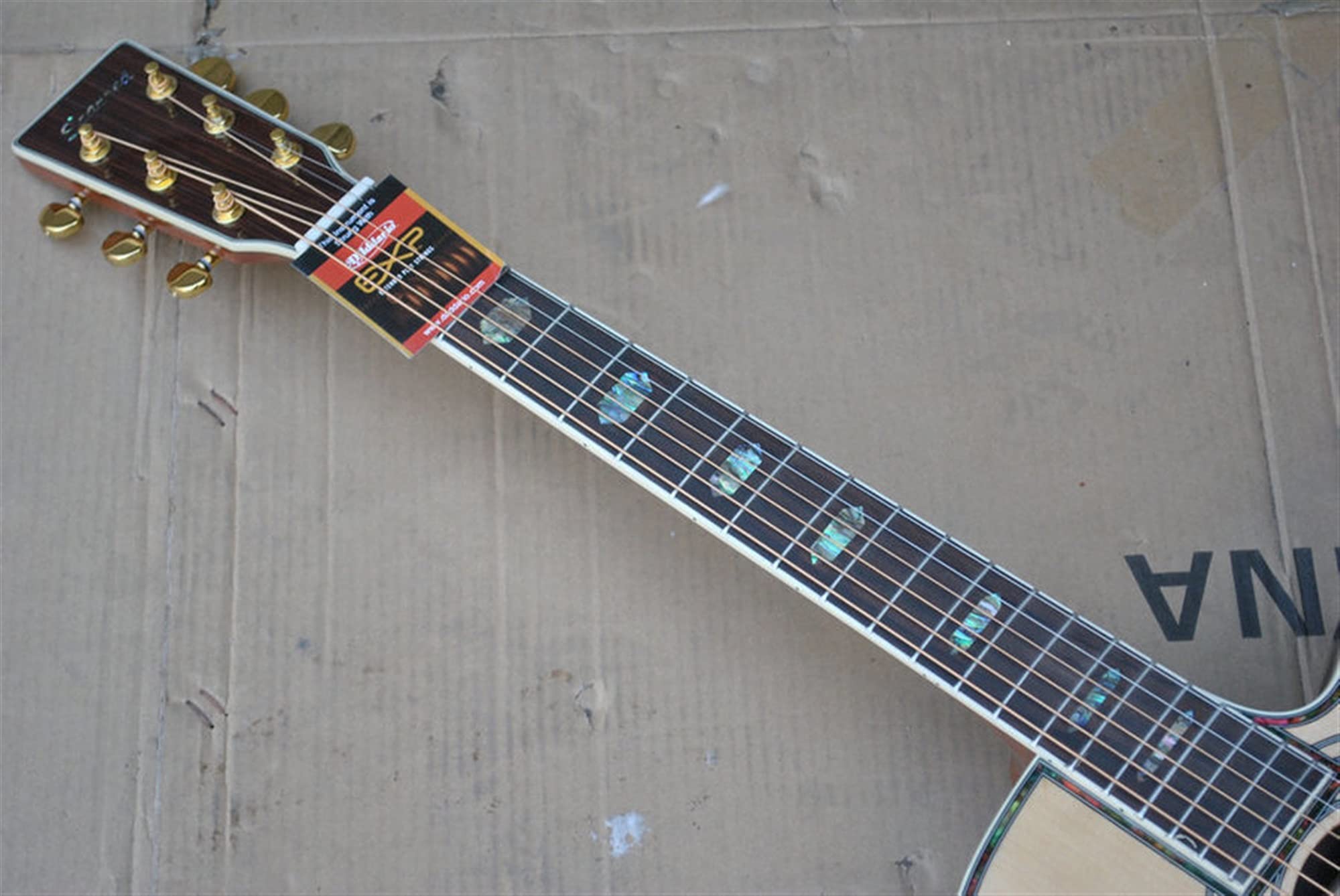 Amazon.co.jp: ギター 41インチアコースティックギターソリッド