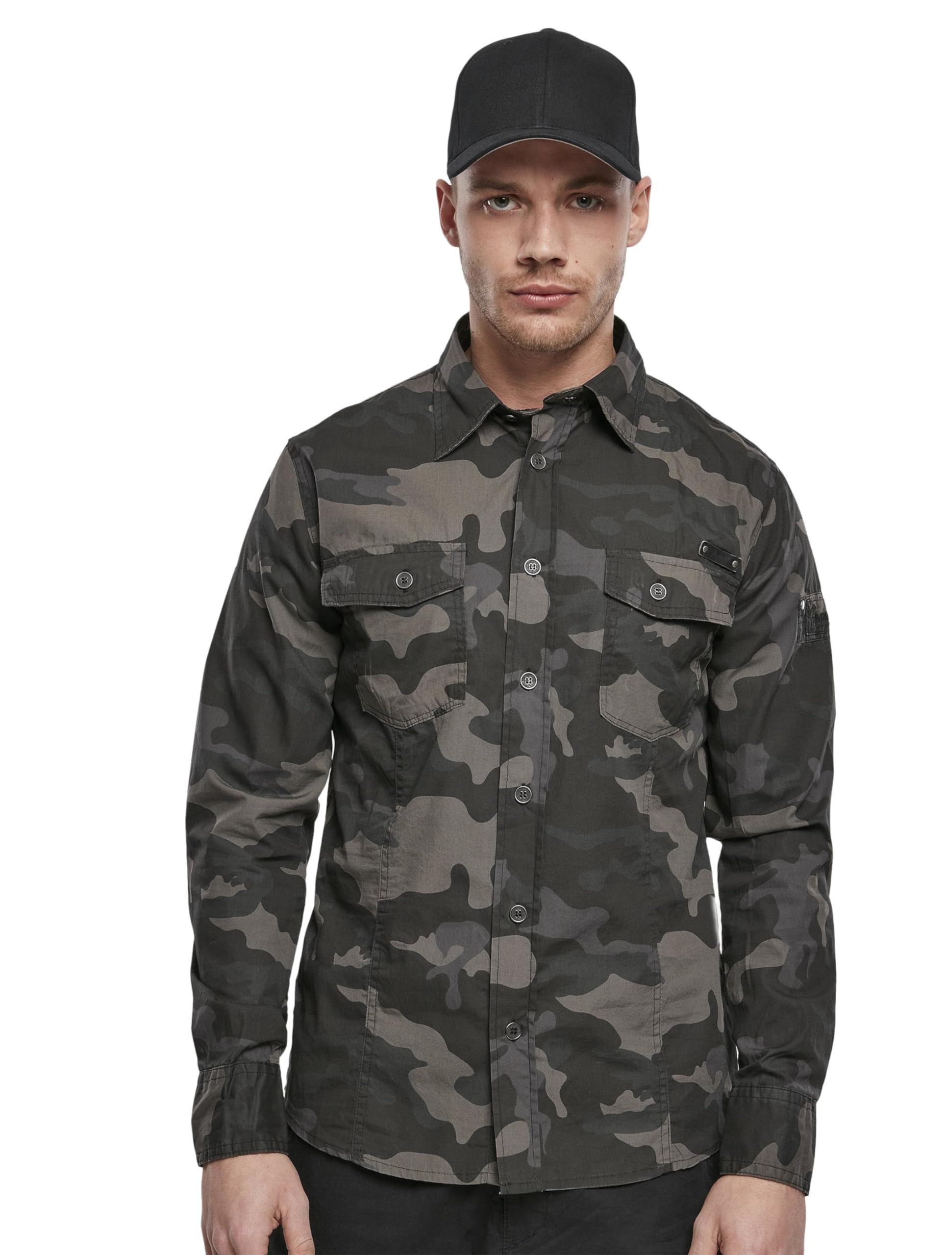 Brandit Men's Vert Long Sleeve Shirt