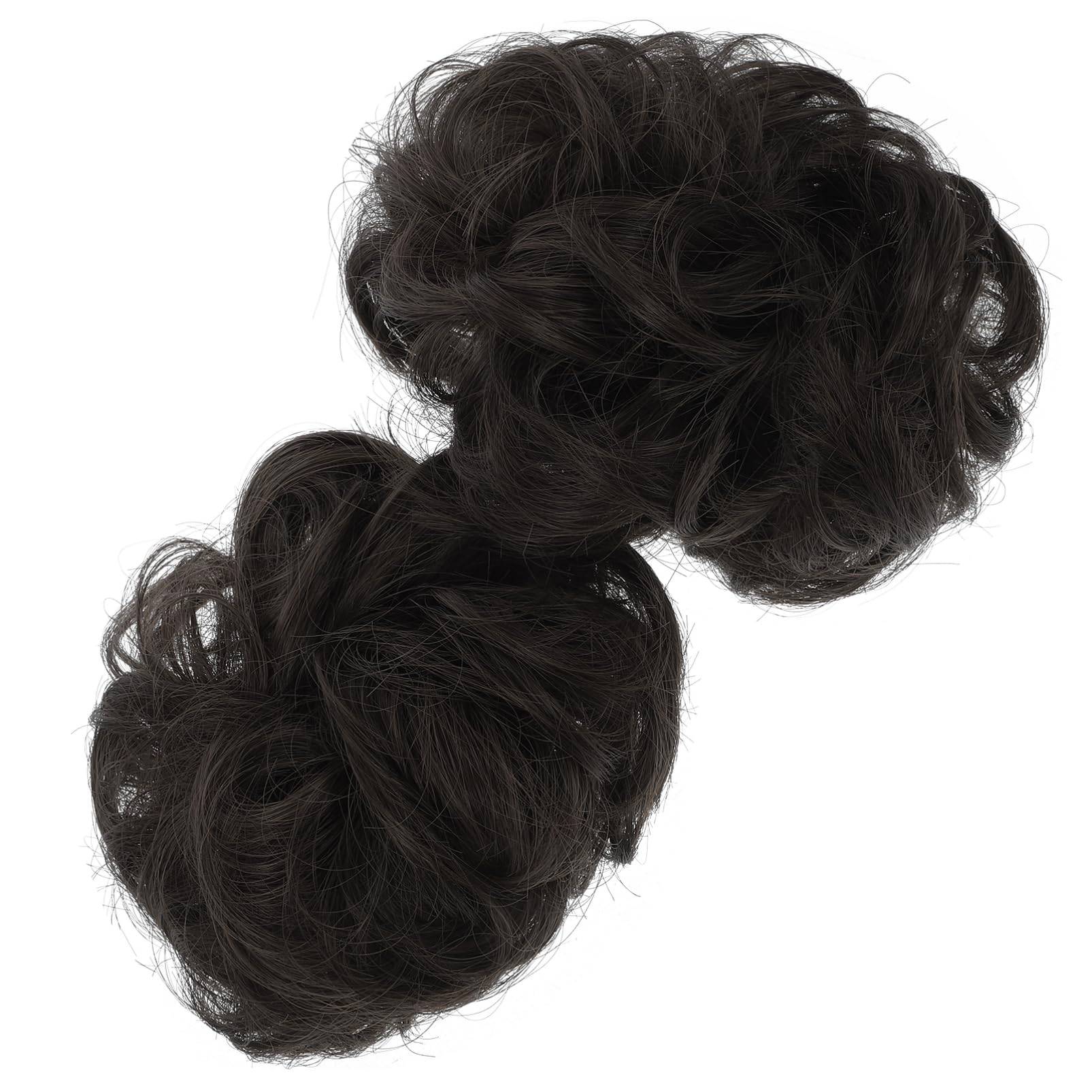 FOMIYES 4 Set Di Chignon Per Soffici Naturali Da Donna Parrucche Accessori Per Estensioni Per Chignon Finti Da Ragazza Per Feste 2 Pezzi*4